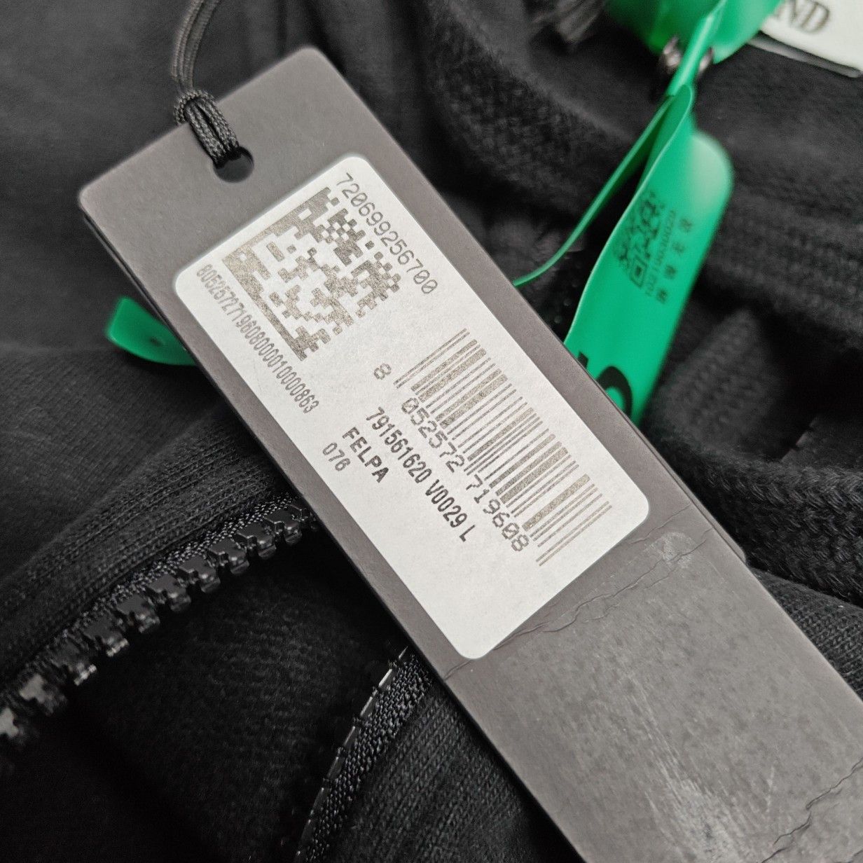 Stone Island STONE ISLAND Logo Patch Full Zip Hoodie Size L Size US L / EU 52-54 / 3 - 6 Thumbnail