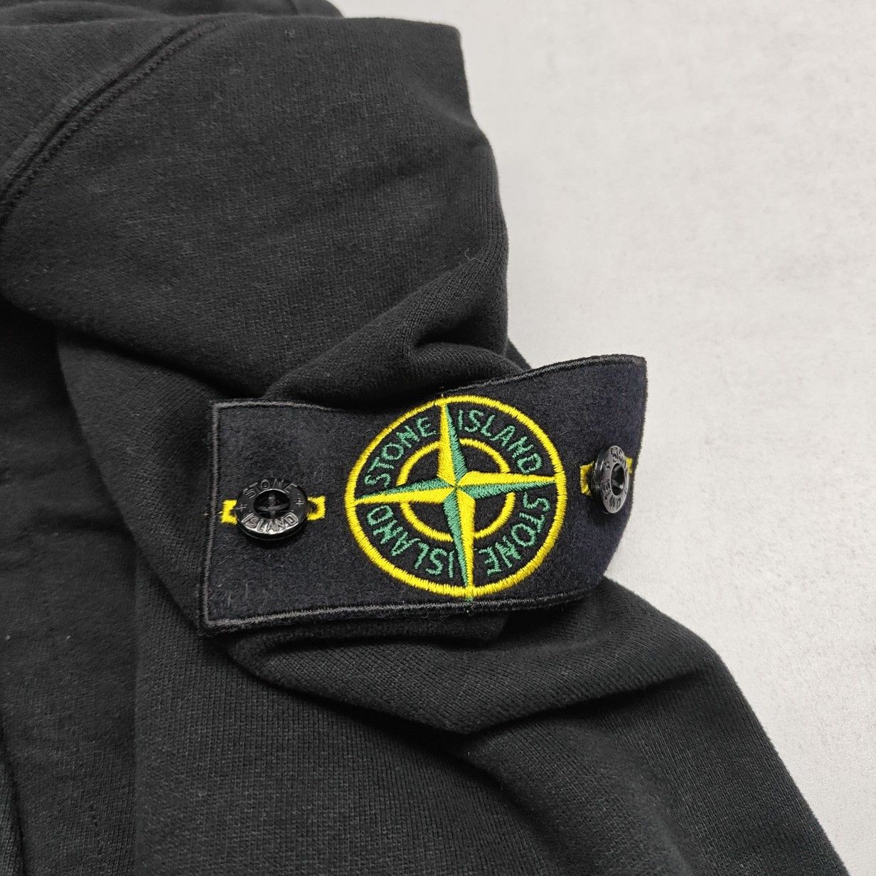 Stone Island STONE ISLAND Logo Patch Full Zip Hoodie Size L Size US L / EU 52-54 / 3 - 8 Thumbnail