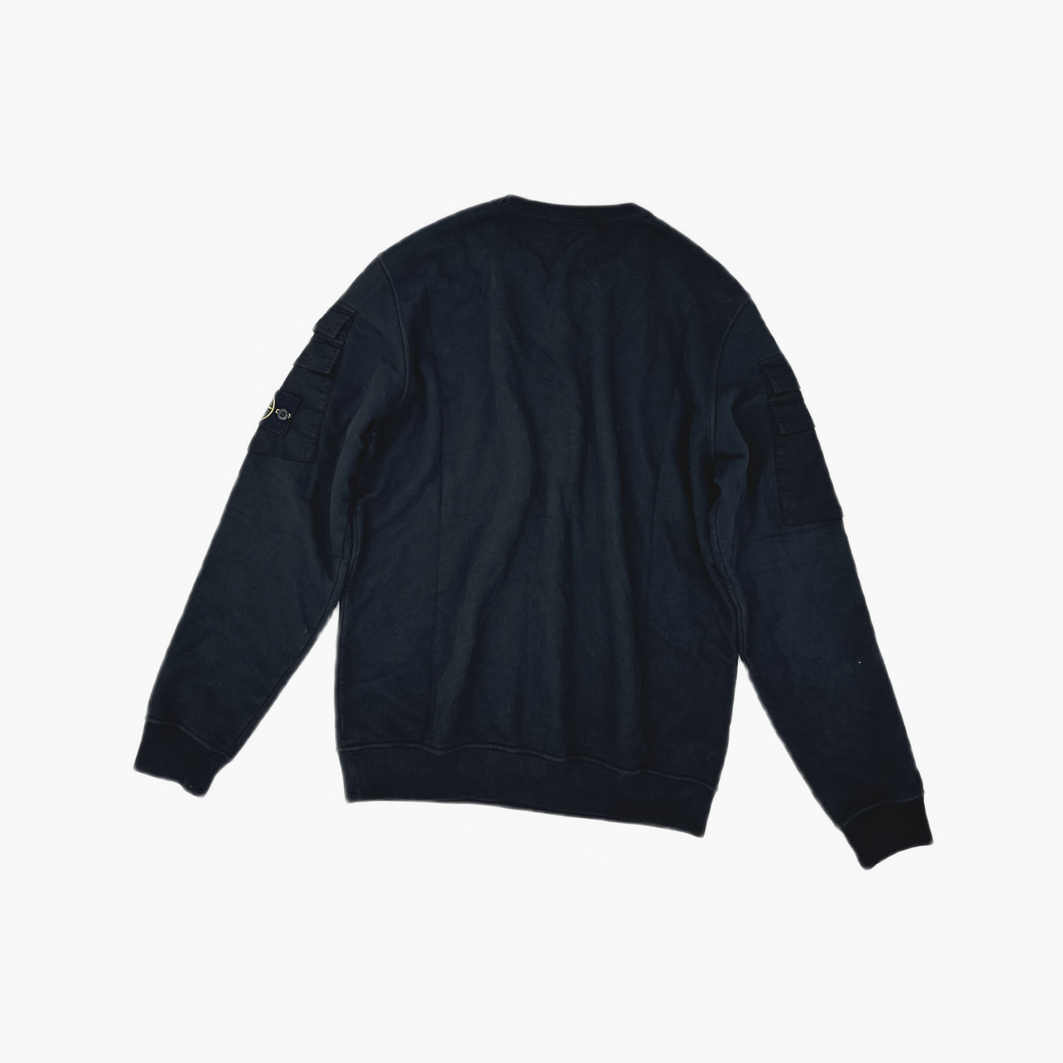 Stone Island Stone Island Arm Patch Crewneck Sweatshirt Size L Size US L / EU 52-54 / 3 - 2 Thumbnail