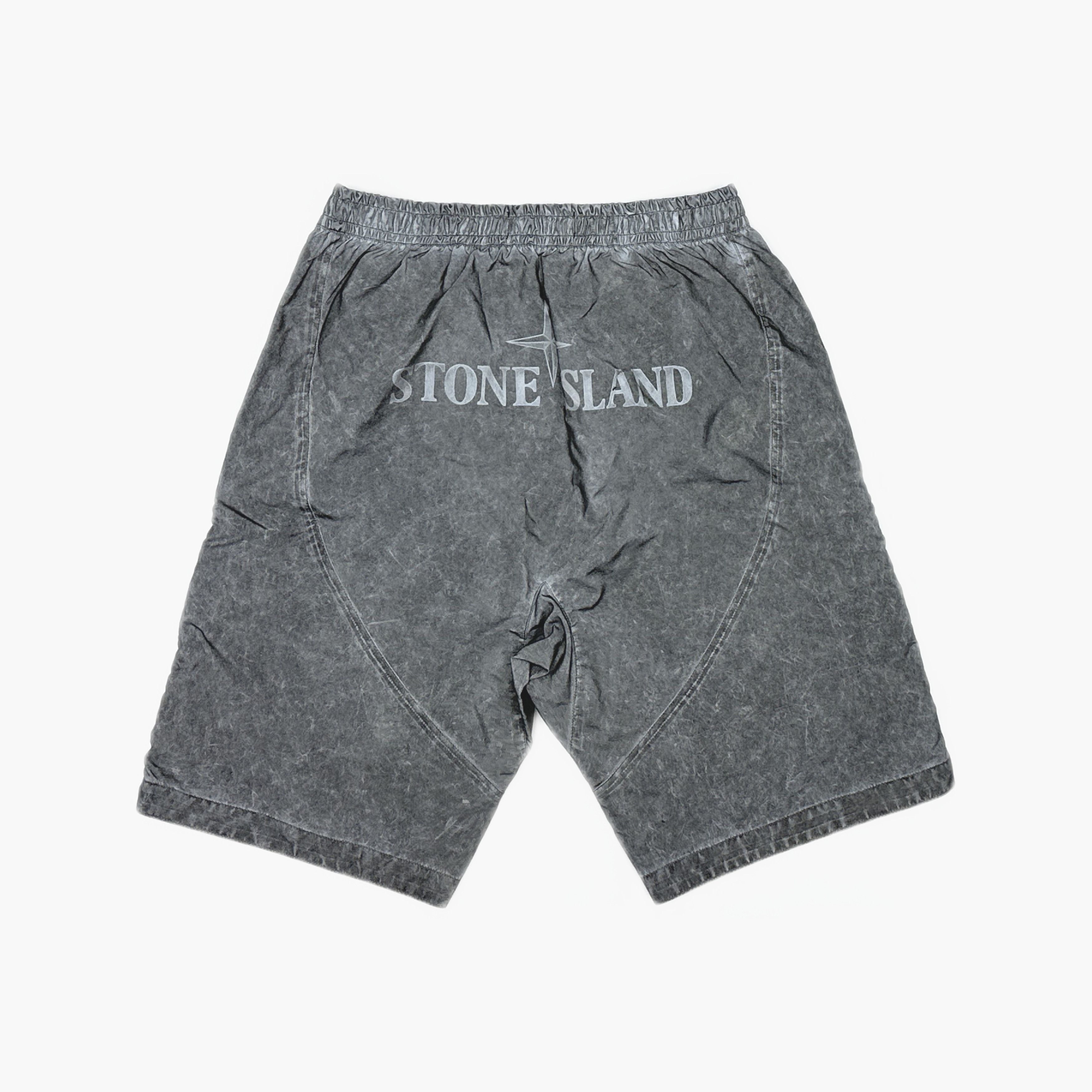 Stone Island Stone Island Plated Reflective Shorts Size 29 Size US 29 - 2 Thumbnail