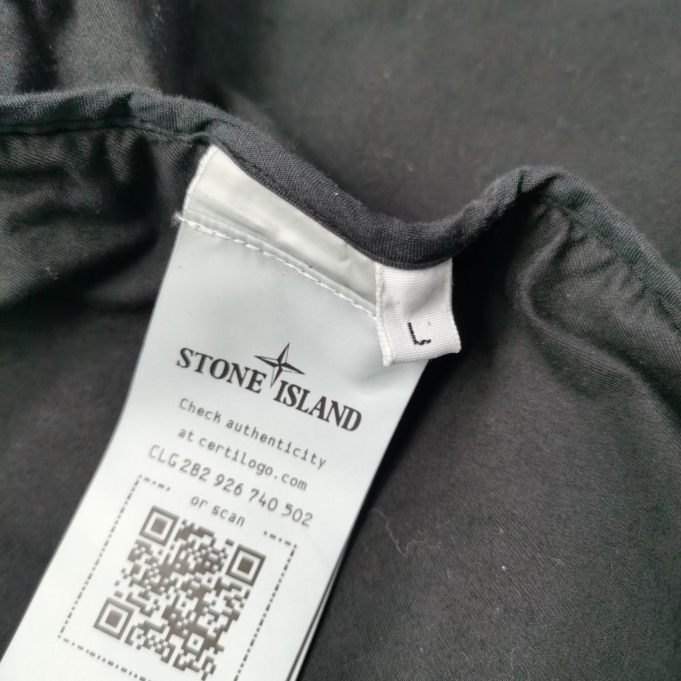 Stone Island Stone Island Pima Cotton Hooded Jacket Size L Size US L / EU 52-54 / 3 - 3 Thumbnail
