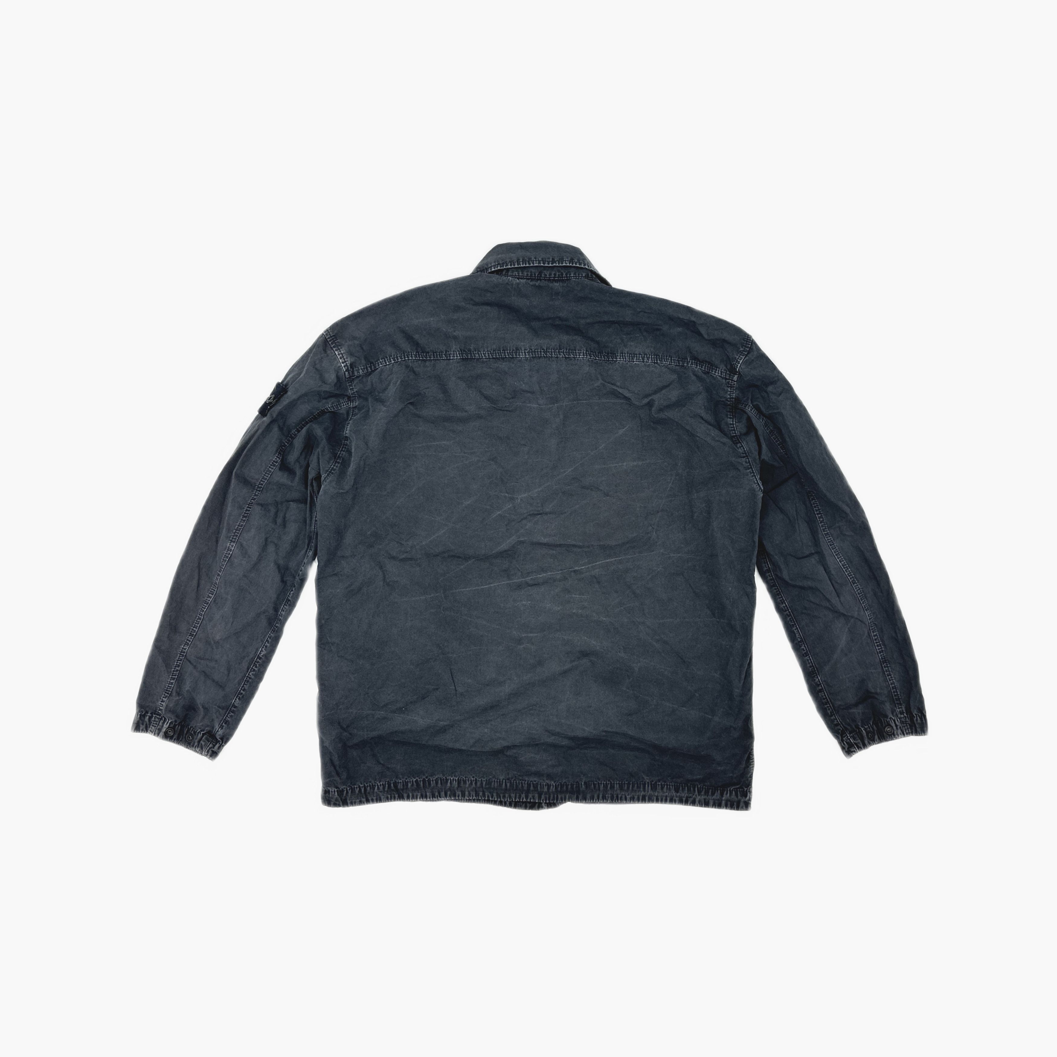 Stone Island Stone Island Washed Cotton Overshirt Size M Size US M / EU 48-50 / 2 - 2 Thumbnail