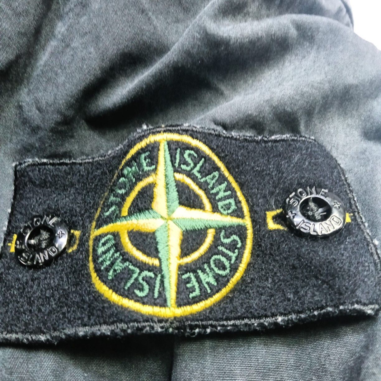 Stone Island Stone Island Washed Cotton Overshirt Size M Size US M / EU 48-50 / 2 - 5 Thumbnail