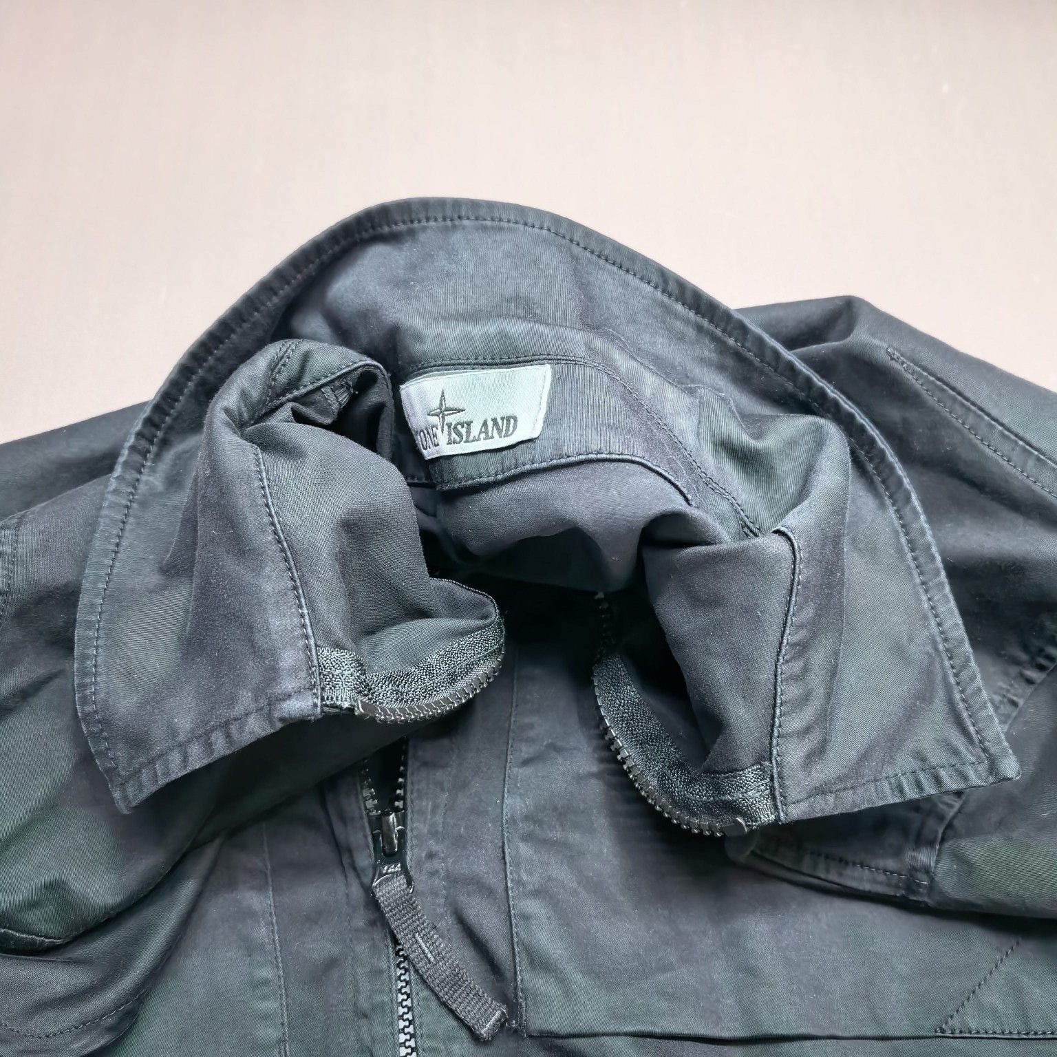 Stone Island STONE ISLAND Logo Patch Zip Jacket Size L Size US L / EU 52-54 / 3 - 7 Thumbnail