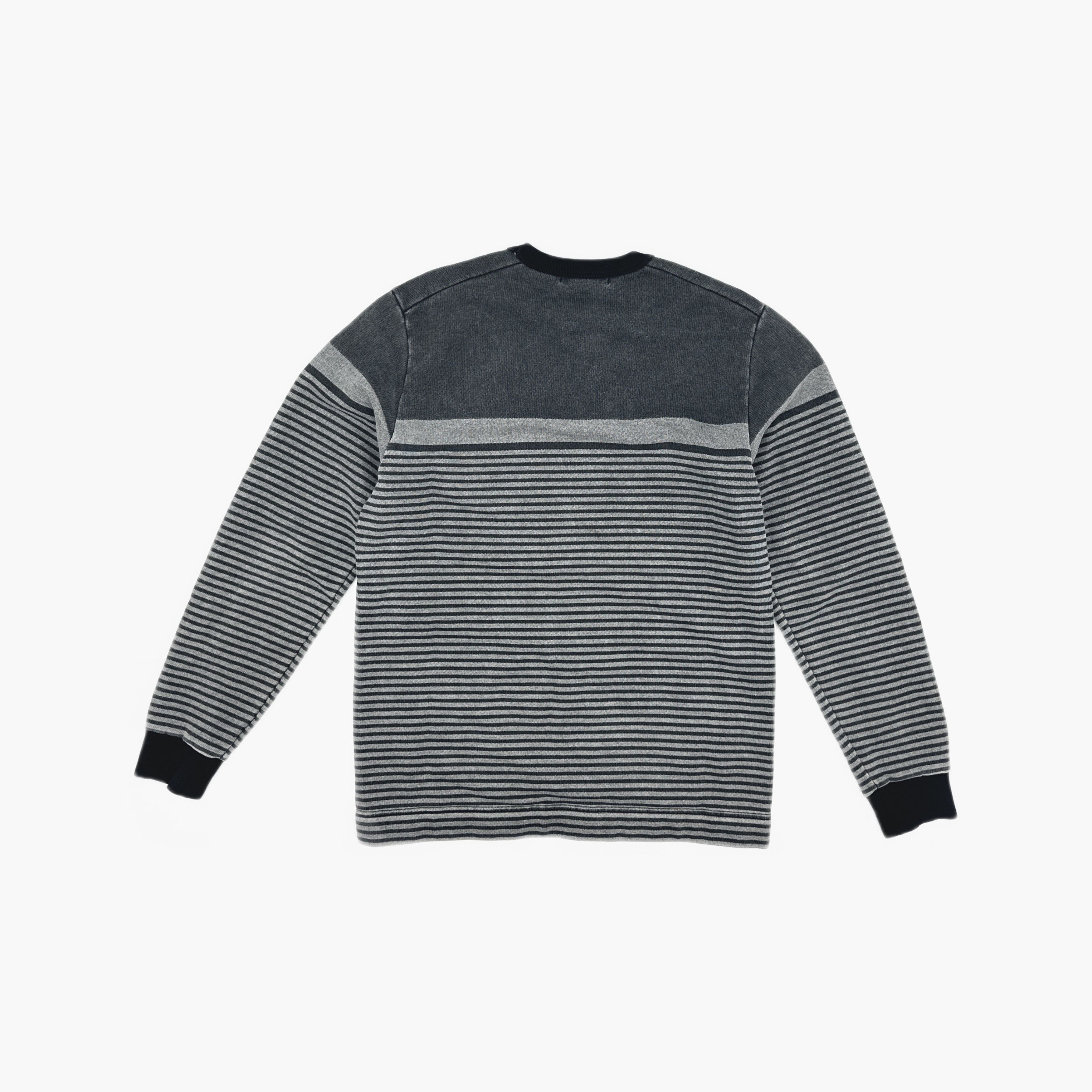 Stone Island Stone Island Marina Striped Sweatshirt Size M Size US M / EU 48-50 / 2 - 2 Thumbnail