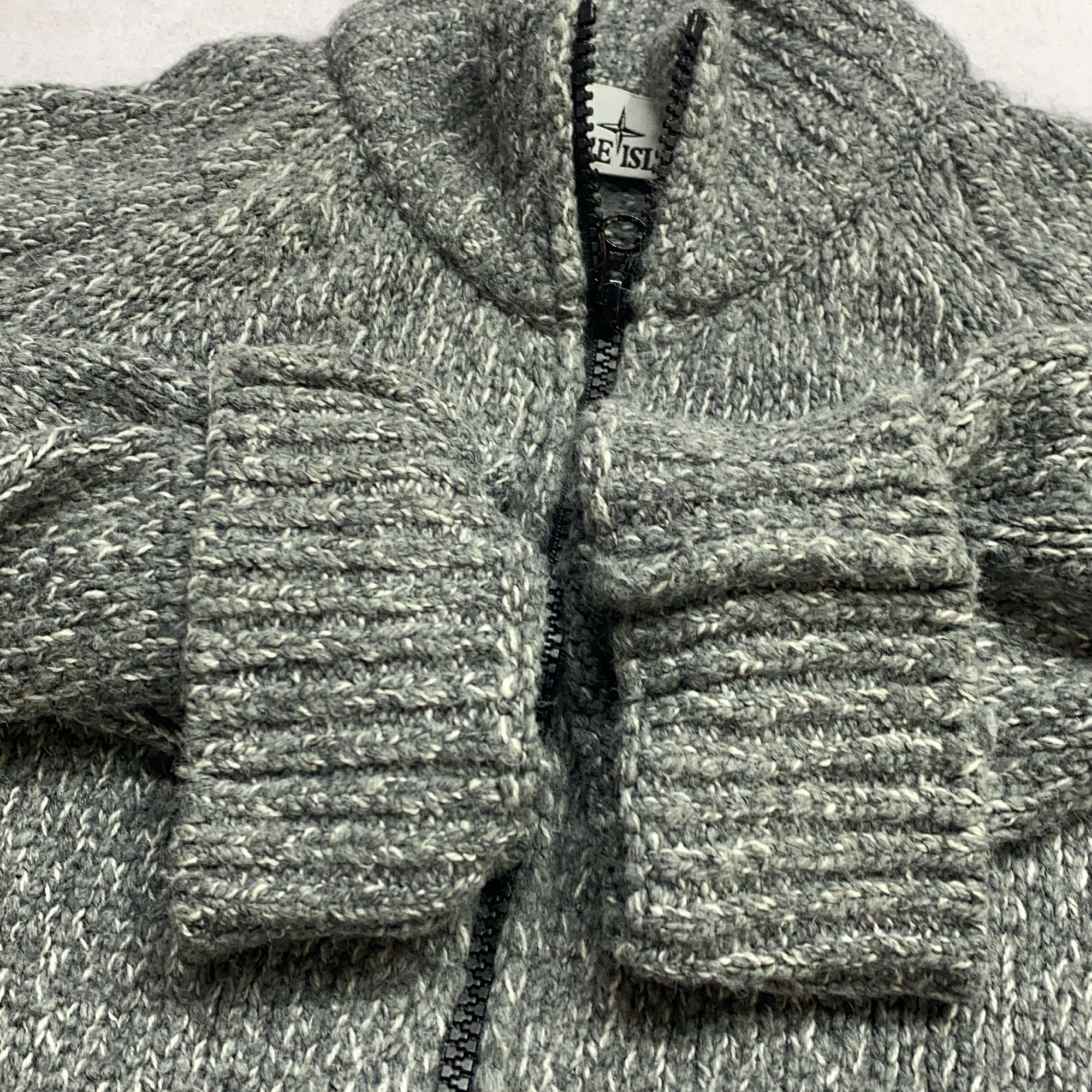 Stone Island Stone Island Full Zip Knit Cardigan Size L Size US L / EU 52-54 / 3 - 11 Thumbnail