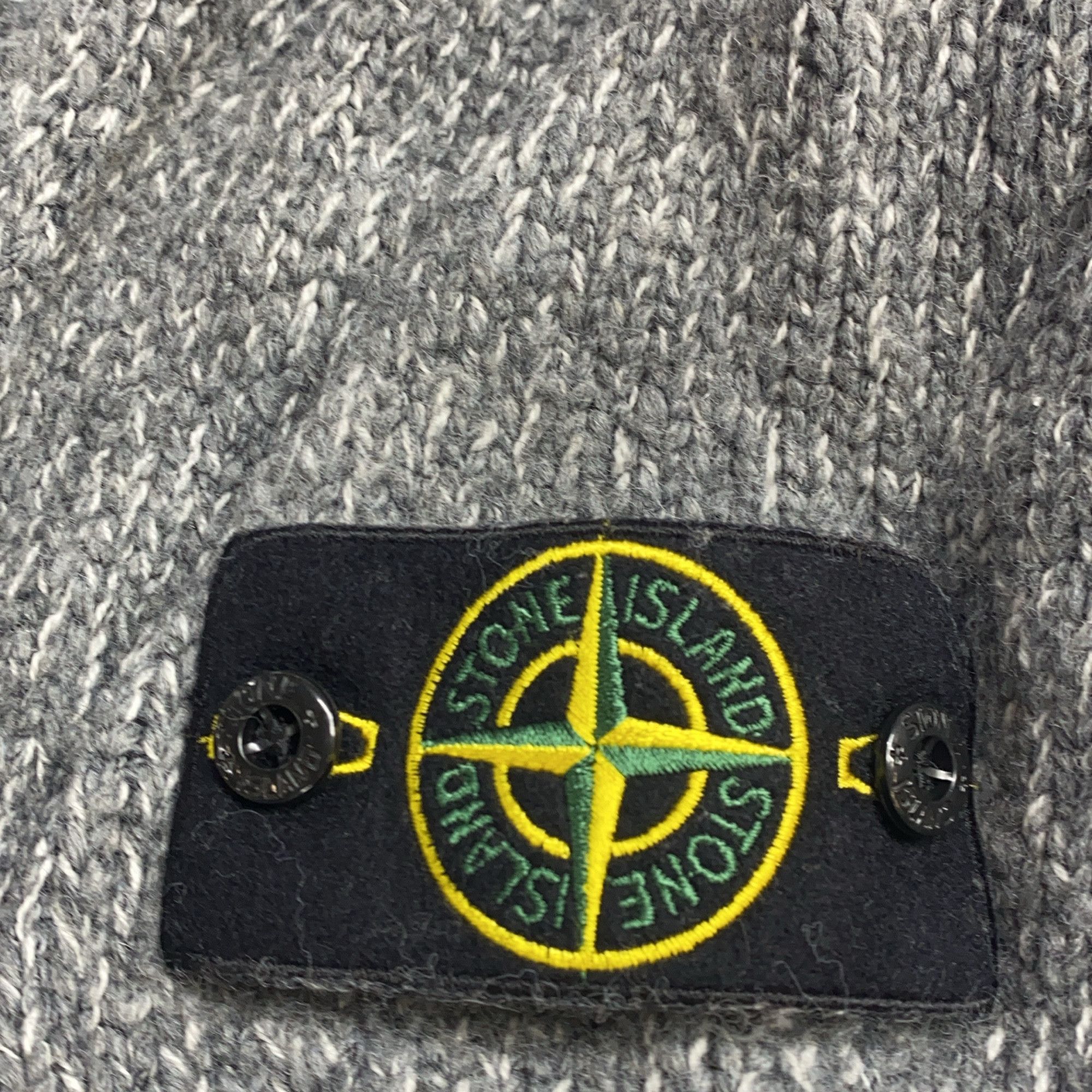 Stone Island Stone Island Full Zip Knit Cardigan Size L Size US L / EU 52-54 / 3 - 4 Thumbnail