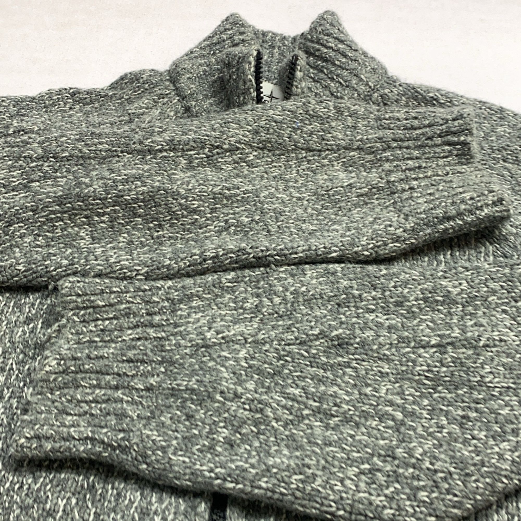 Stone Island Stone Island Full Zip Knit Cardigan Size L Size US L / EU 52-54 / 3 - 10 Thumbnail