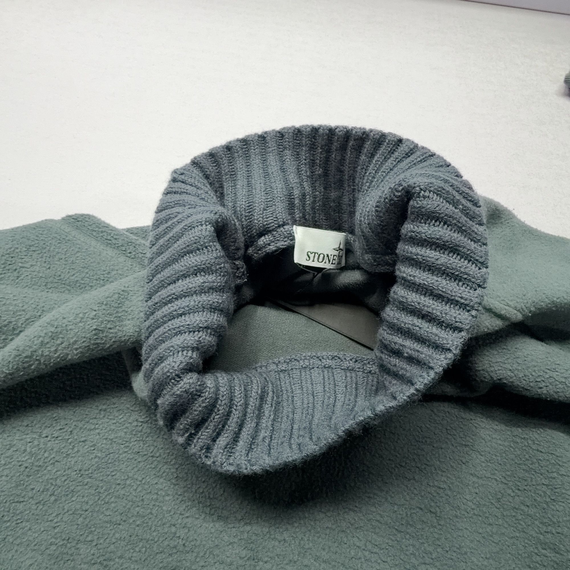 Stone Island Stone Island Fleece Pullover Blue Size XXL Size US XXL / EU 58 / 5 - 13 Thumbnail