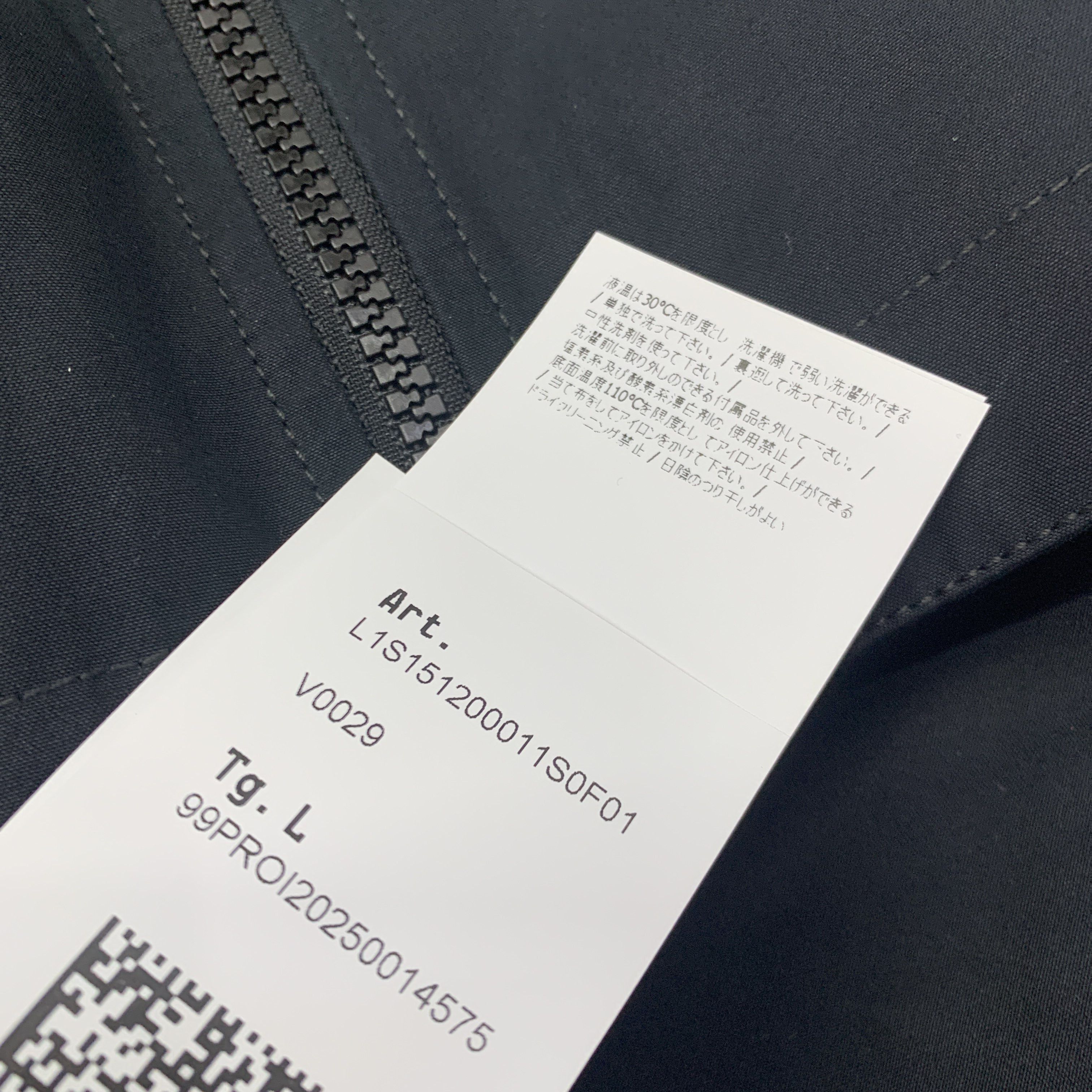 Stone Island Stone Island Zip Up Jacket Black Size L Size US L / EU 52-54 / 3 - 3 Thumbnail