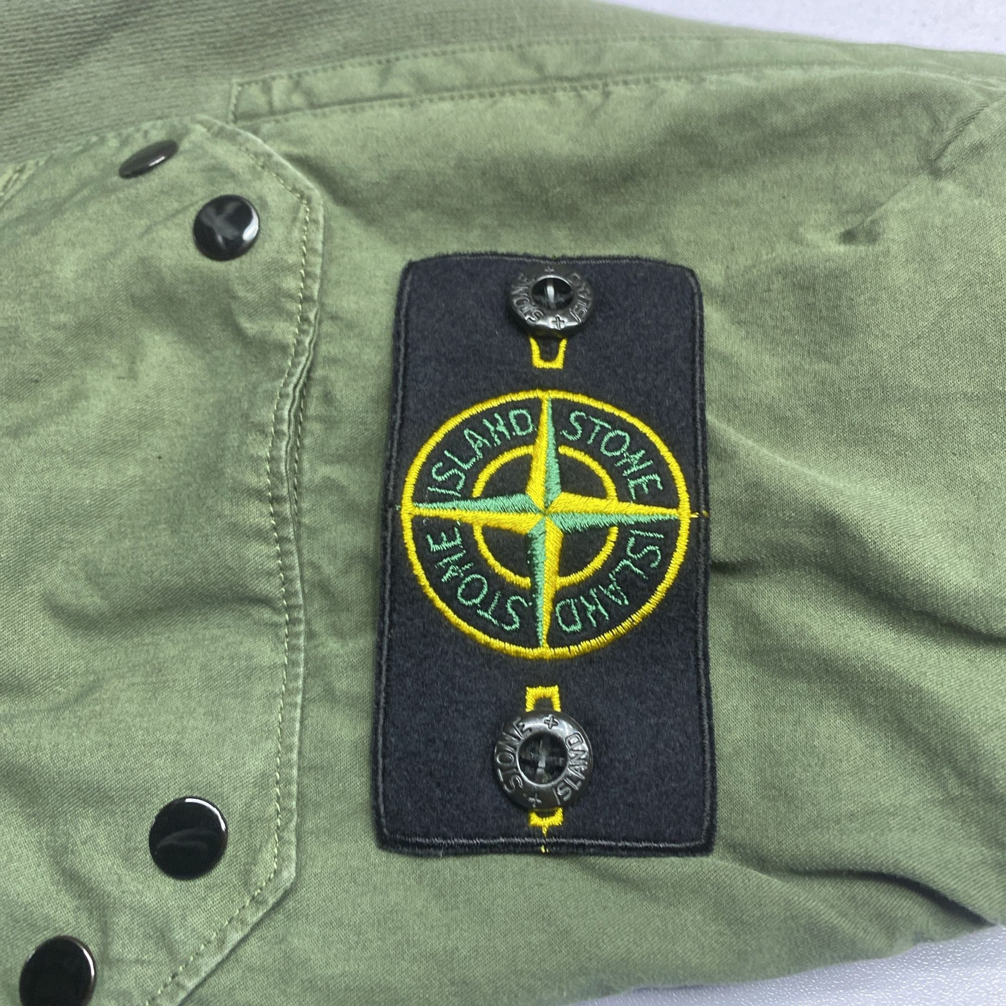 Stone Island Stone Island Green Logo Patch Sweatshirt Size XL Size US XL / EU 56 / 4 - 5 Thumbnail