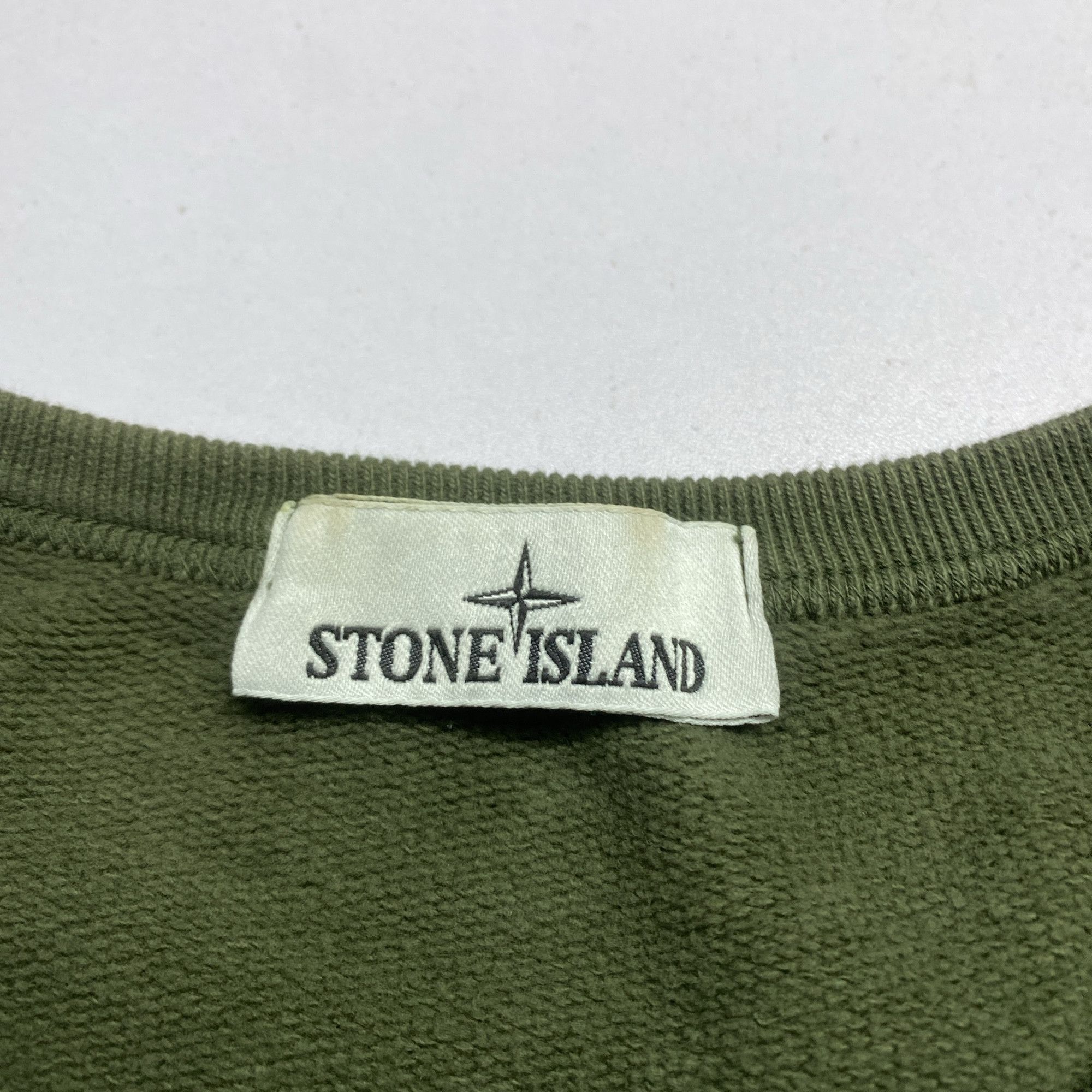 Stone Island Stone Island Green Logo Patch Sweatshirt Size XL Size US XL / EU 56 / 4 - 6 Thumbnail