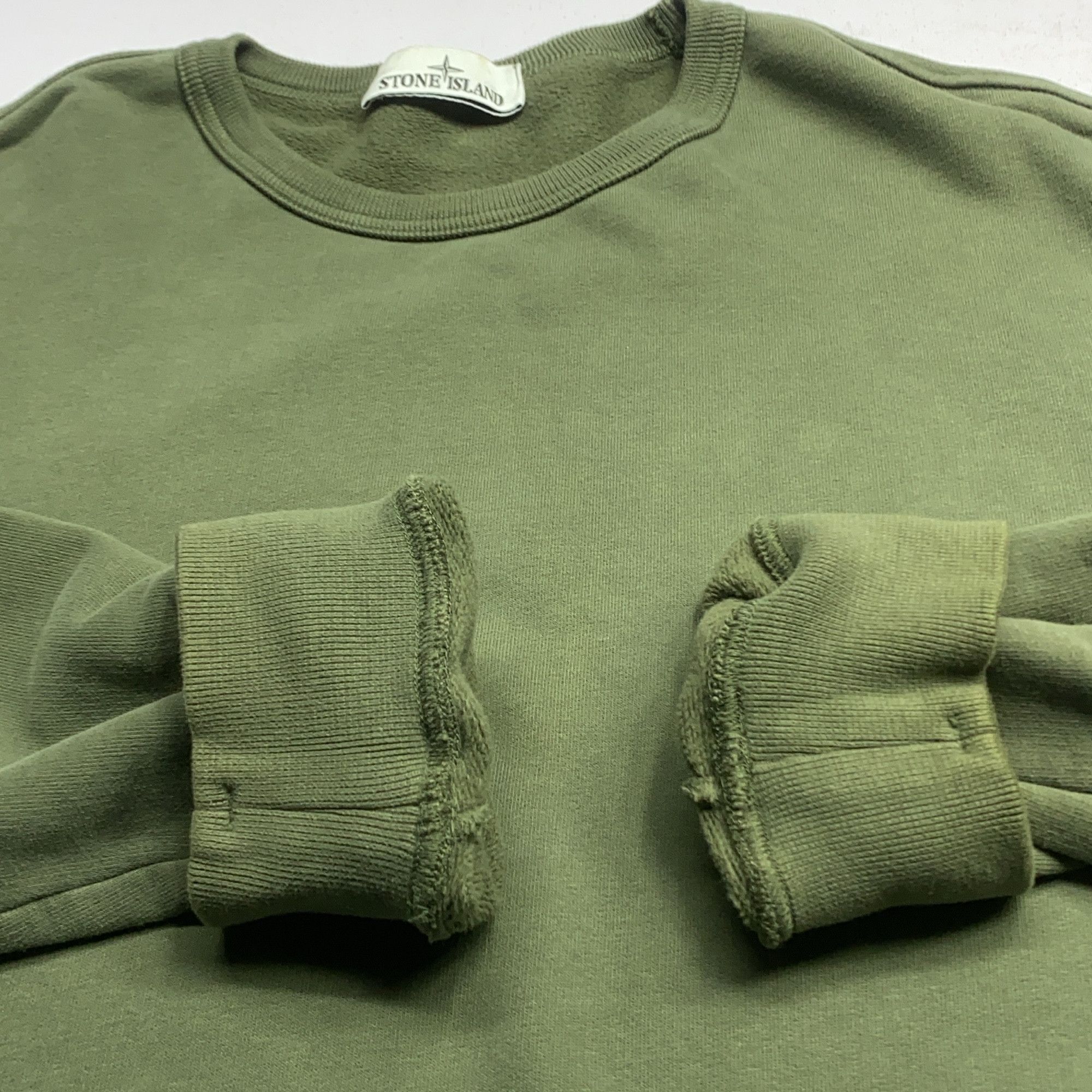 Stone Island Stone Island Green Logo Patch Sweatshirt Size XL Size US XL / EU 56 / 4 - 12 Thumbnail