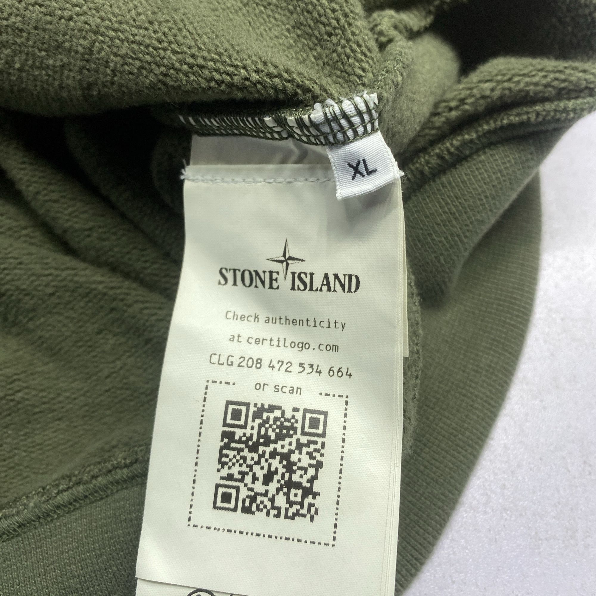 Stone Island Stone Island Green Logo Patch Sweatshirt Size XL Size US XL / EU 56 / 4 - 4 Thumbnail