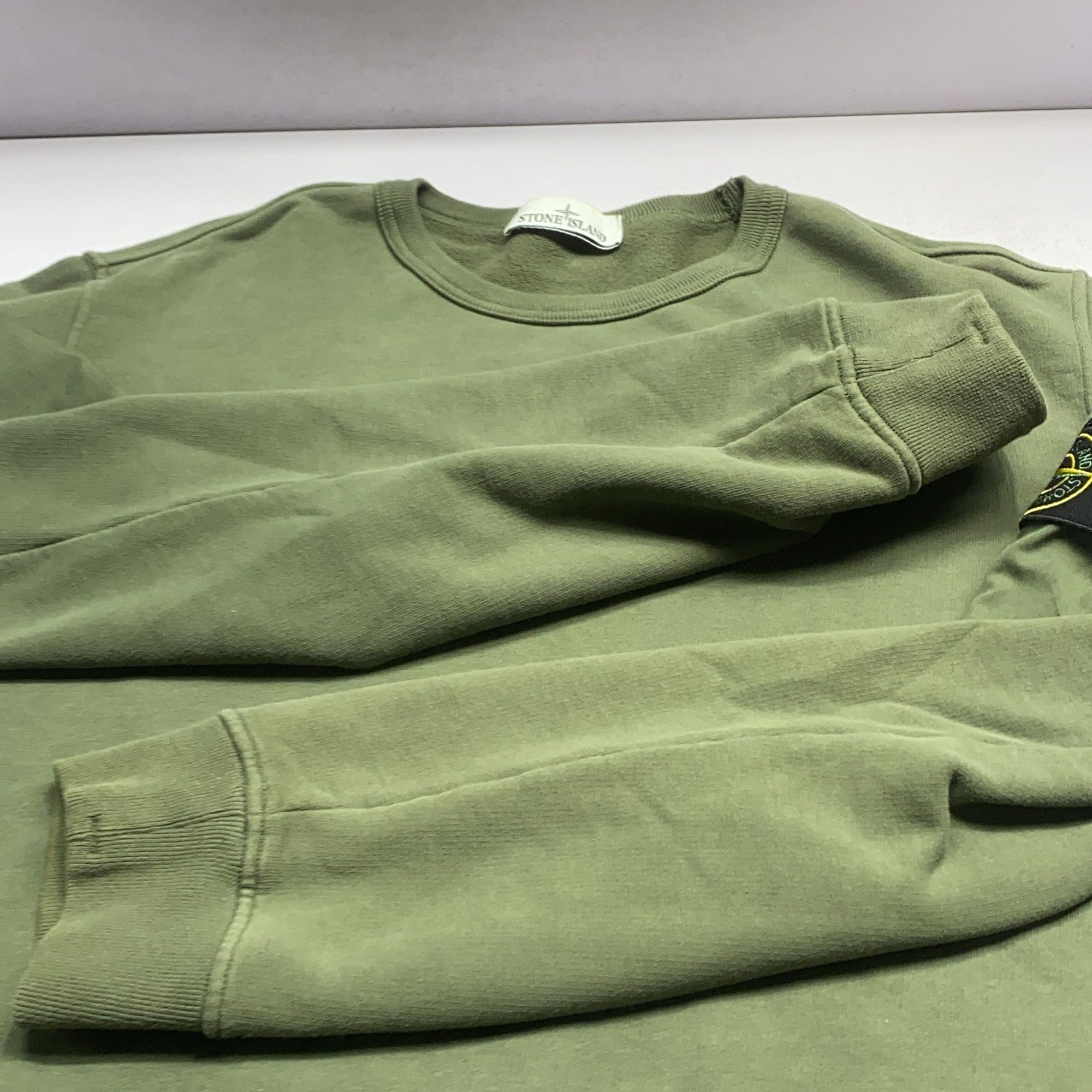 Stone Island Stone Island Green Logo Patch Sweatshirt Size XL Size US XL / EU 56 / 4 - 13 Thumbnail