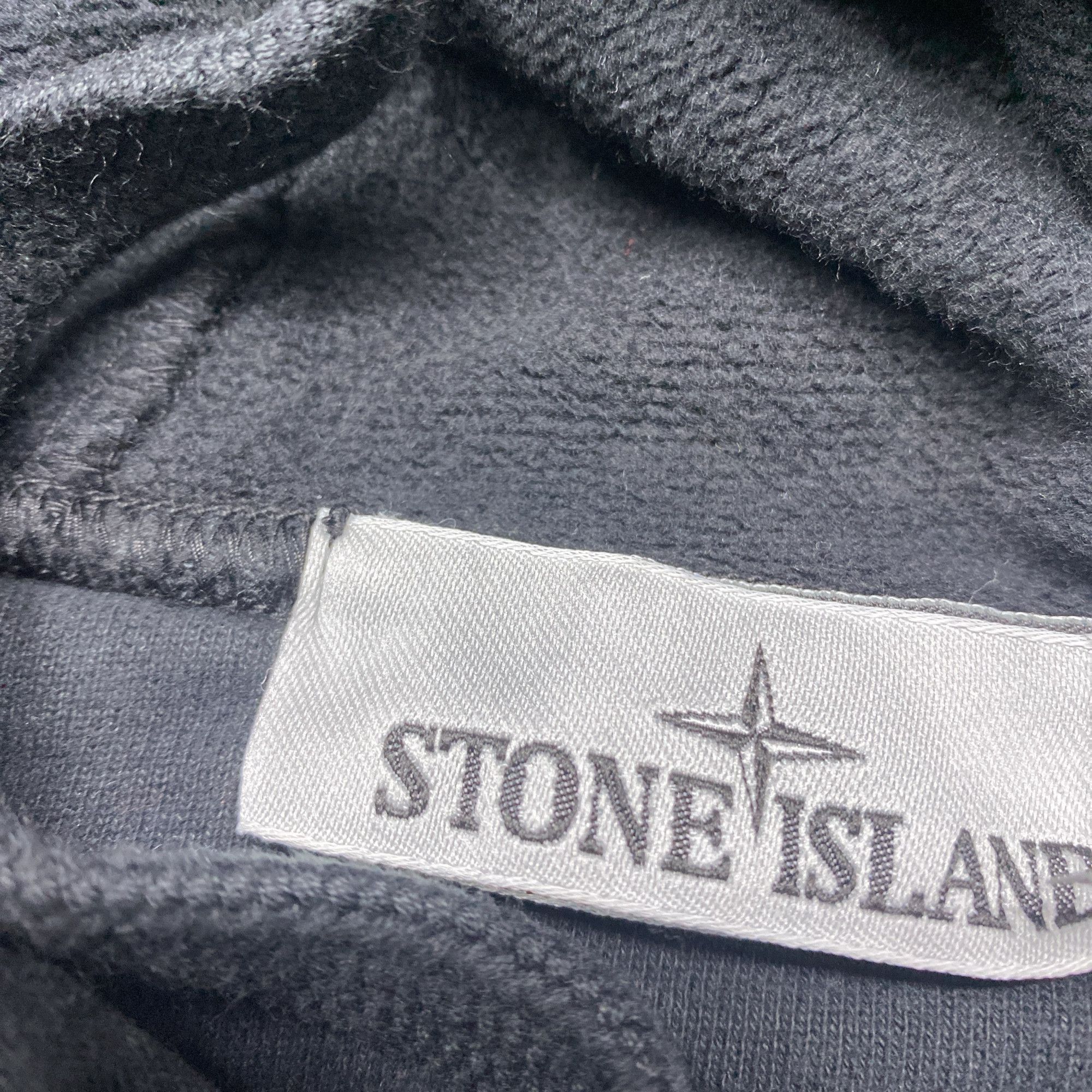 Stone Island Stone Island Logo Patch Hoodie Black Size M Size US M / EU 48-50 / 2 - 3 Thumbnail
