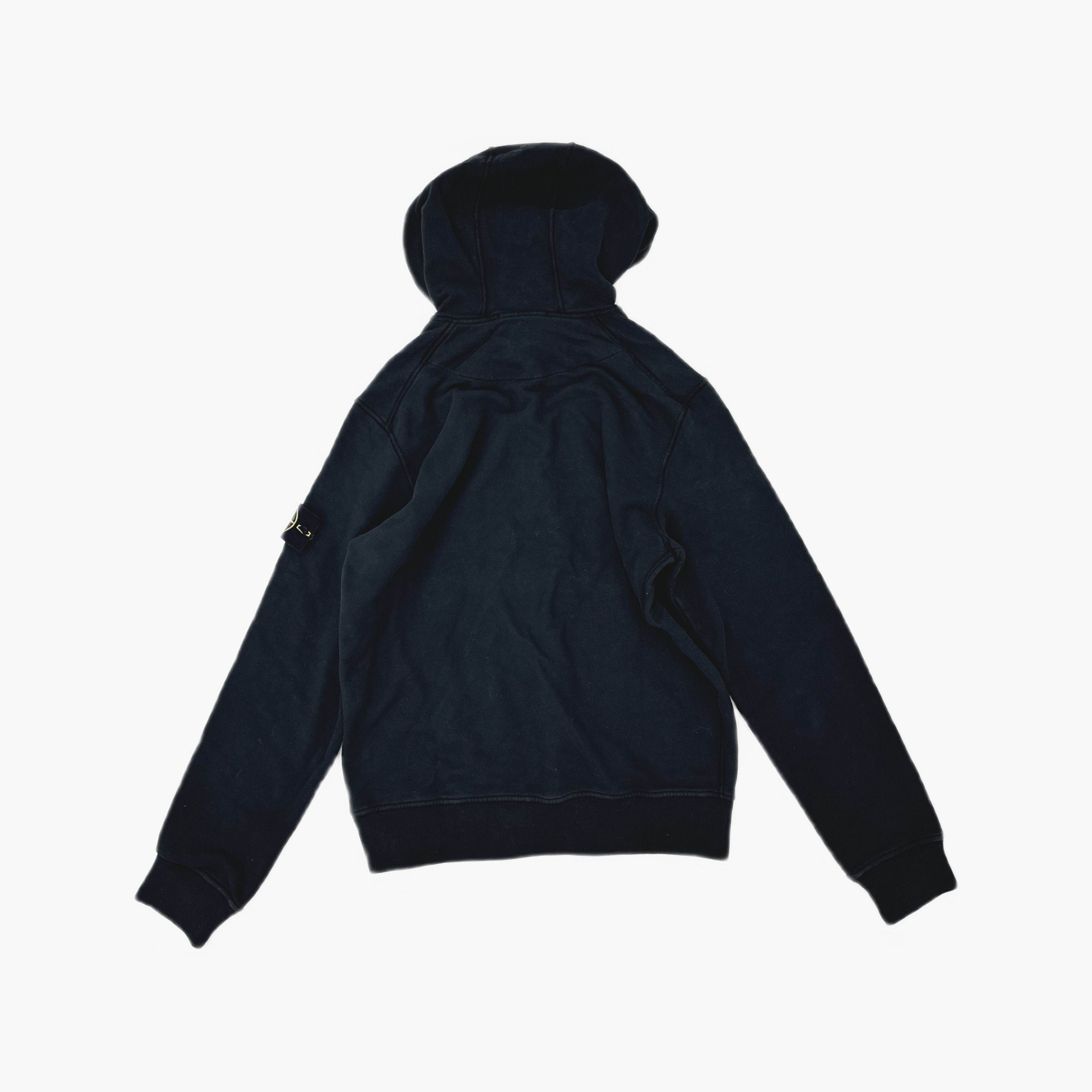 Stone Island Stone Island Logo Patch Hoodie Black Size M Size US M / EU 48-50 / 2 - 2 Thumbnail