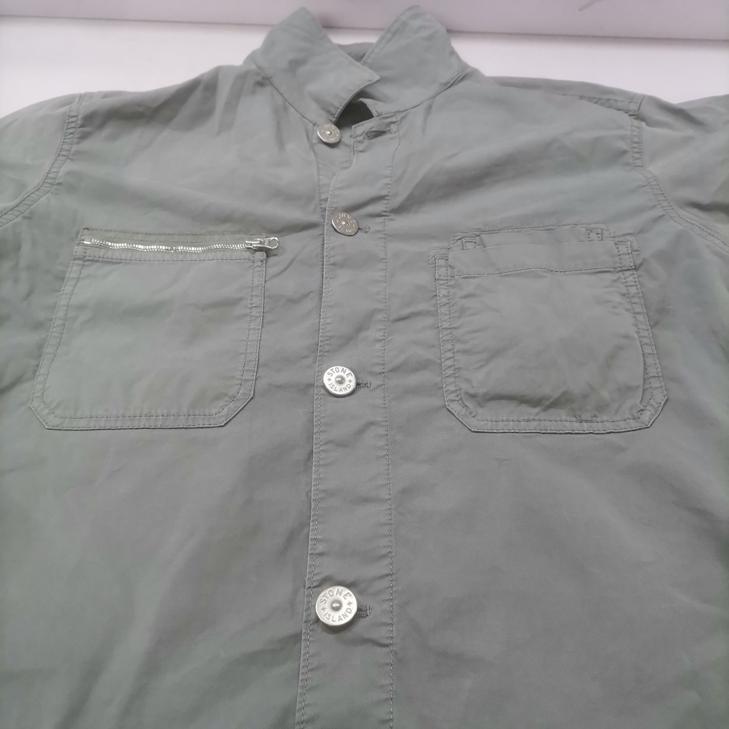 Stone Island Stone Island Patch Pocket Short Sleeve Shirt Size M Size US M / EU 48-50 / 2 - 19 Thumbnail