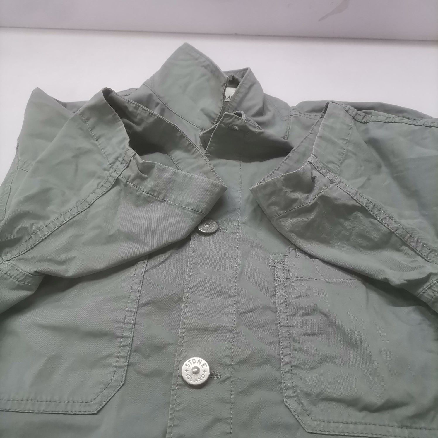Stone Island Stone Island Patch Pocket Short Sleeve Shirt Size M Size US M / EU 48-50 / 2 - 11 Thumbnail