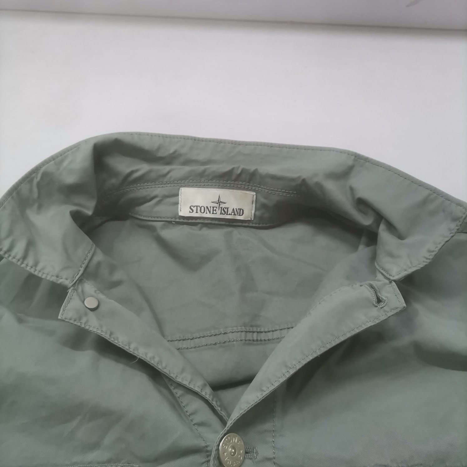 Stone Island Stone Island Patch Pocket Short Sleeve Shirt Size M Size US M / EU 48-50 / 2 - 7 Thumbnail