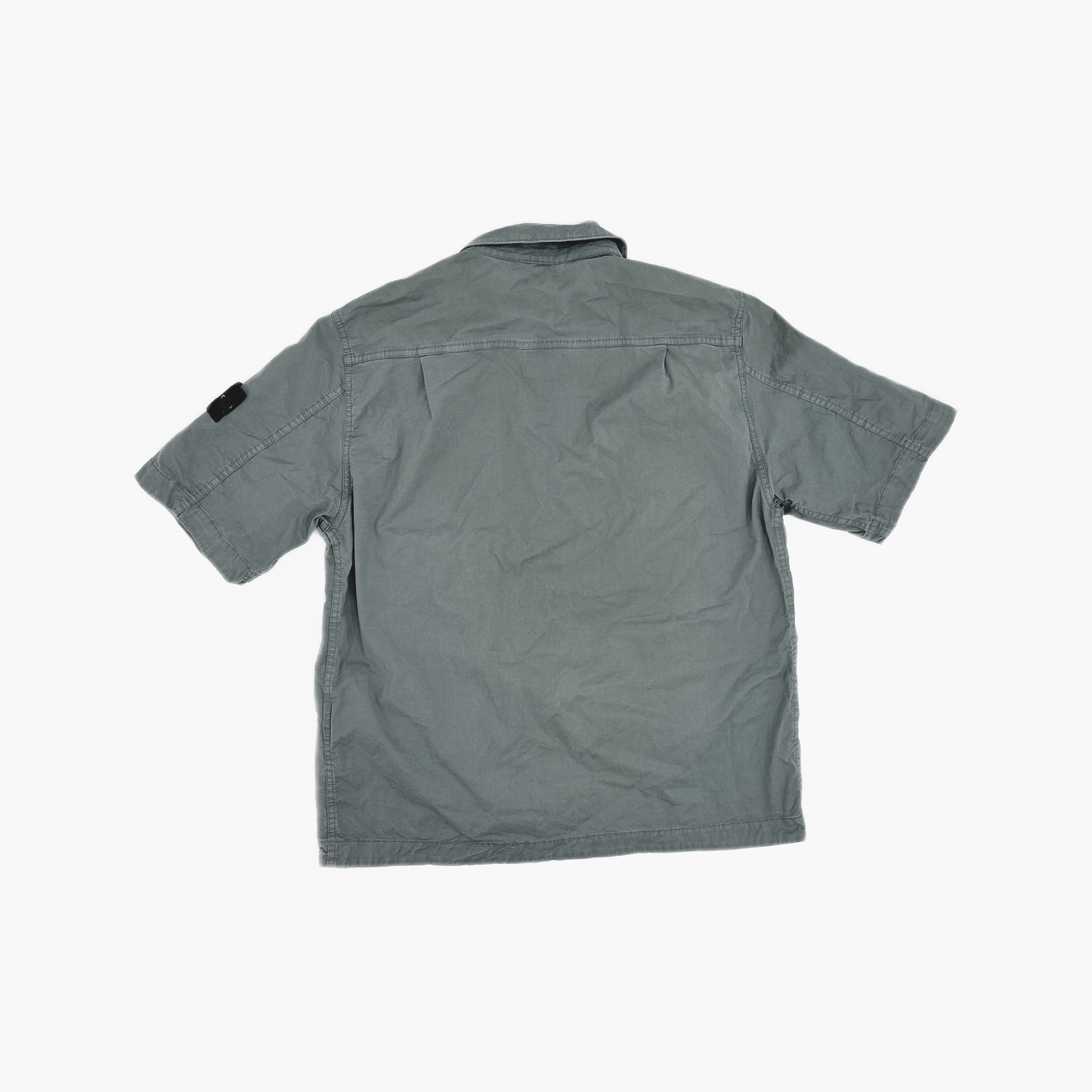 Stone Island Stone Island Patch Pocket Short Sleeve Shirt Size M Size US M / EU 48-50 / 2 - 2 Thumbnail