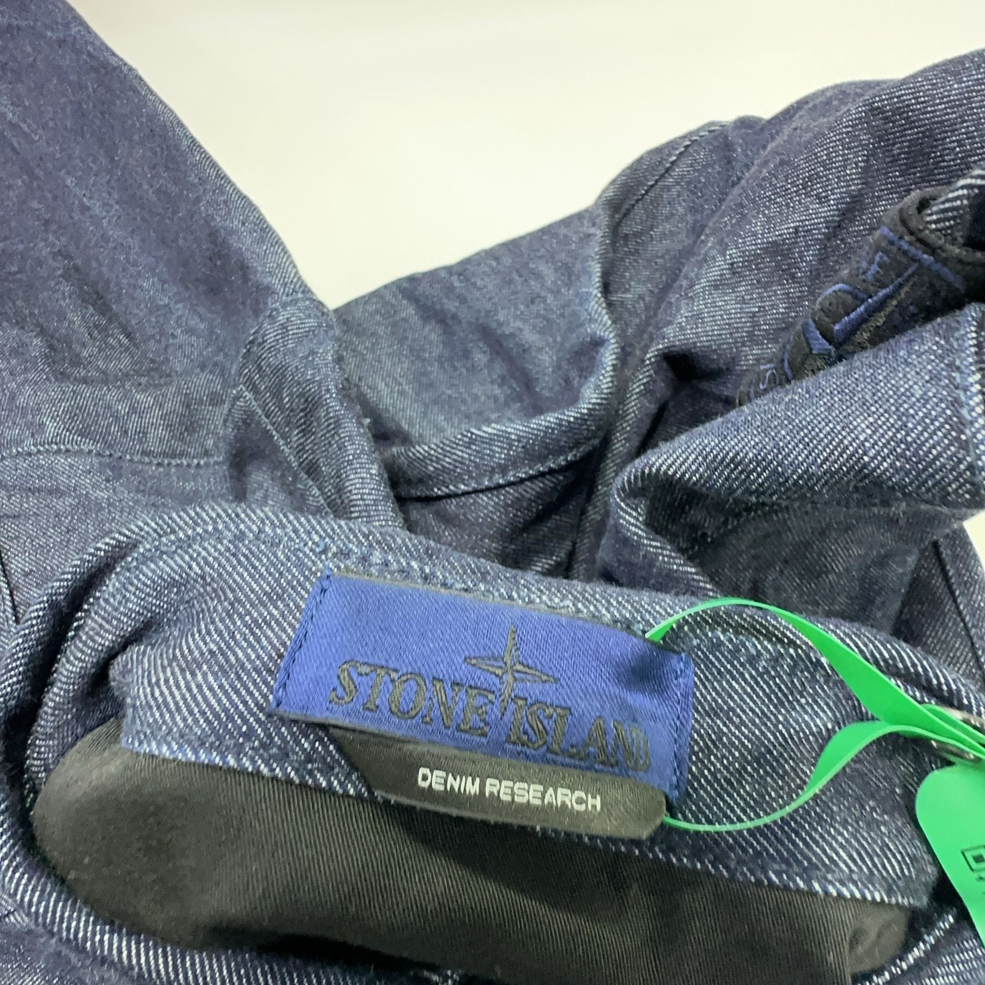 Stone Island Stone Island Denim Research Denim Shirt Size L Size US L / EU 52-54 / 3 - 3 Thumbnail