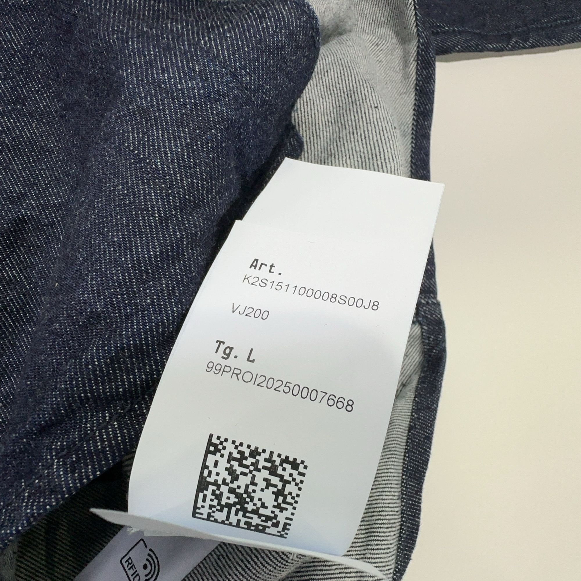 Stone Island Stone Island Denim Research Denim Shirt Size L Size US L / EU 52-54 / 3 - 5 Thumbnail