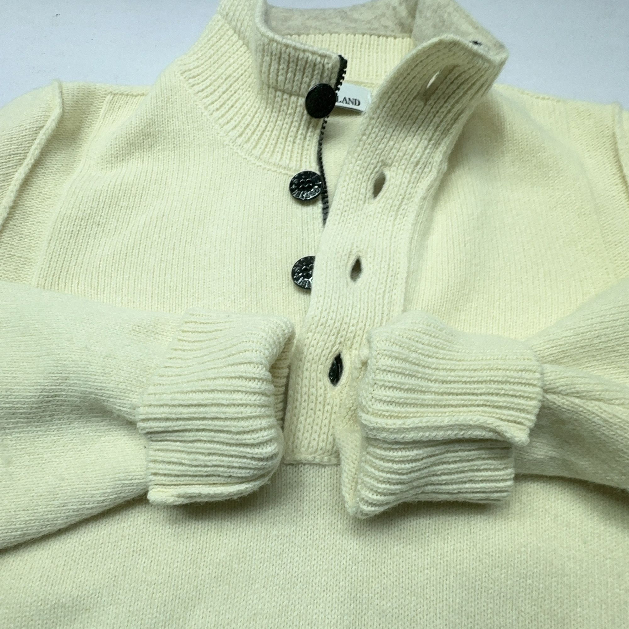 Stone Island Stone Island Ribbed Sweater Size S Size US S / EU 44-46 / 1 - 7 Thumbnail