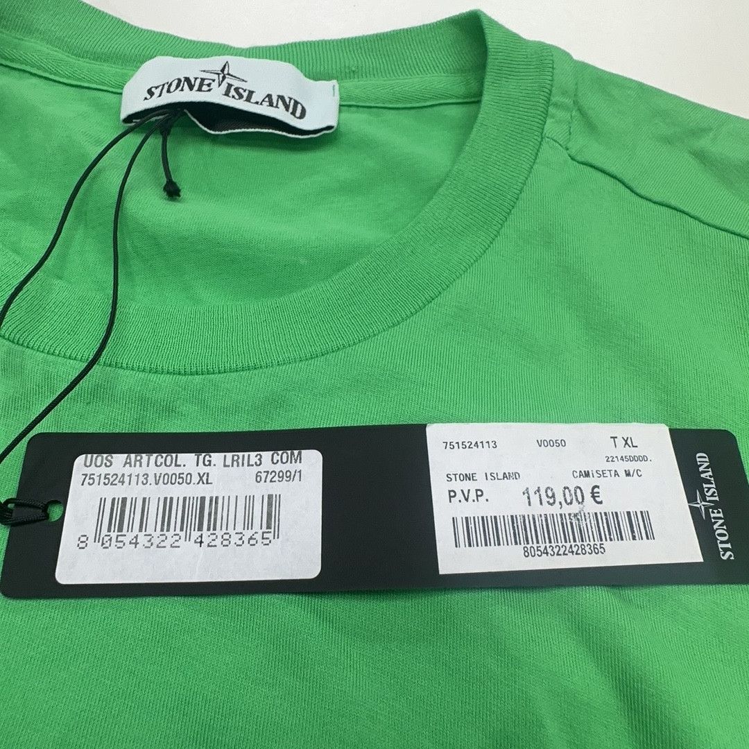 Stone Island Stone Island Logo Patch T-Shirt Size XL Size US XL / EU 56 / 4 - 4 Thumbnail