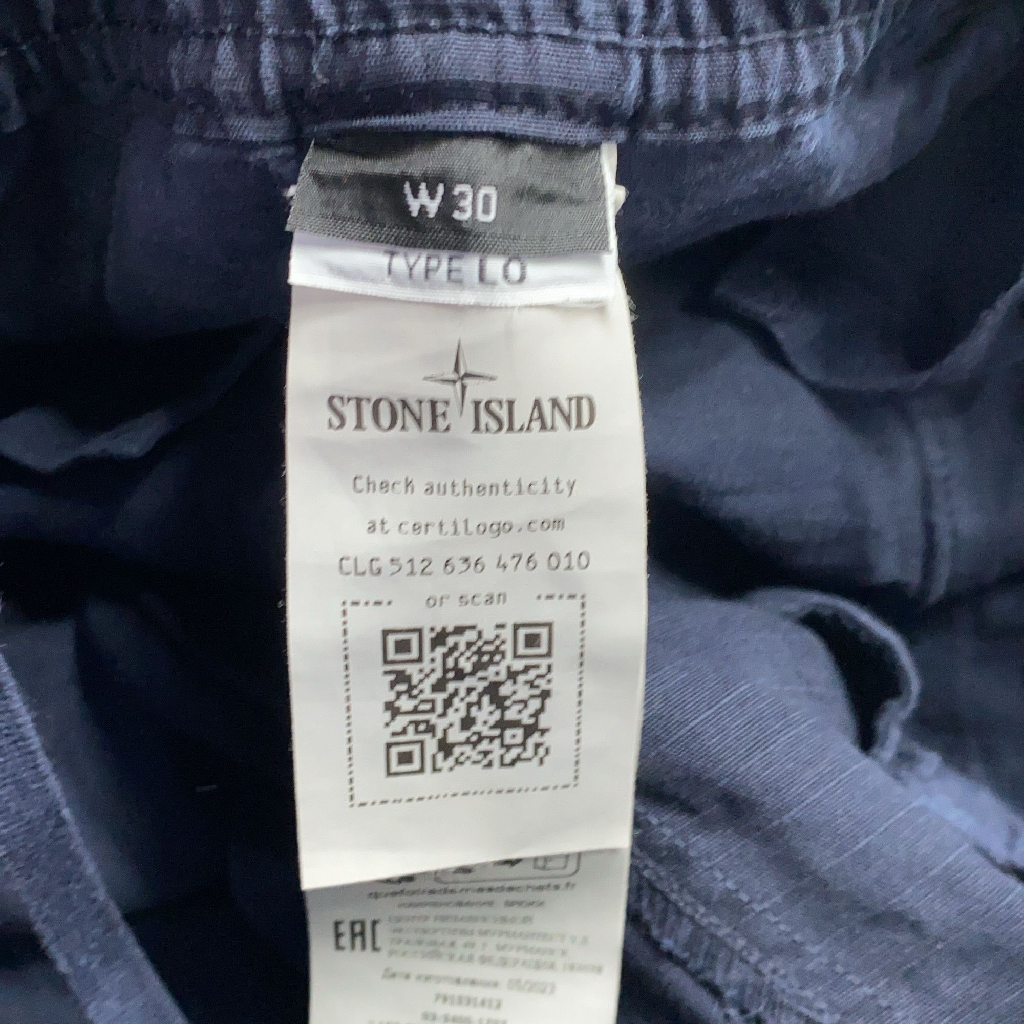 Stone Island STONE ISLAND Ripstop Cargo Pants Size 30 Size US 30 / EU 46 - 4 Thumbnail