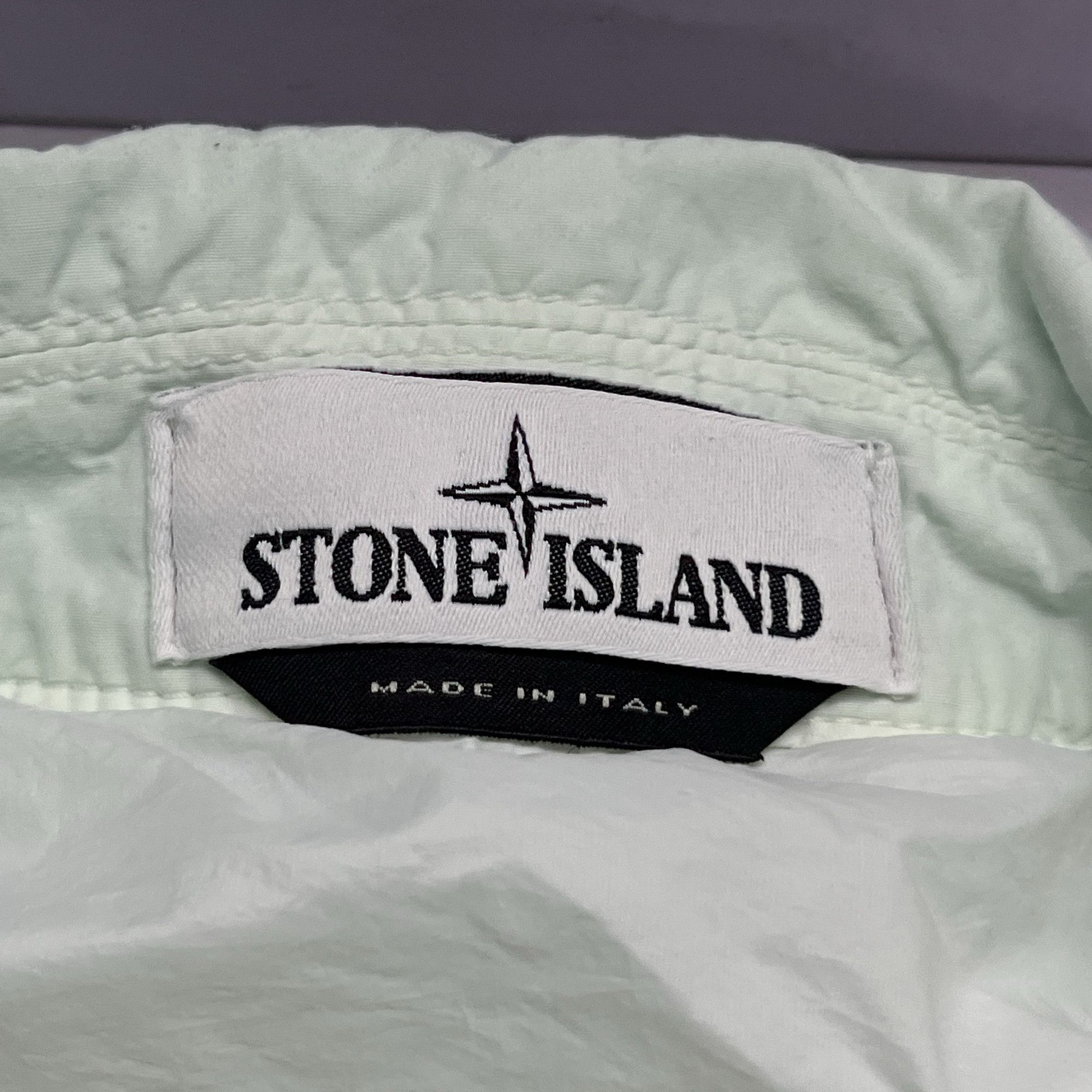 Stone Island Stone Island Mint Nylon Jacket Size XL Size US XL / EU 56 / 4 - 6 Thumbnail