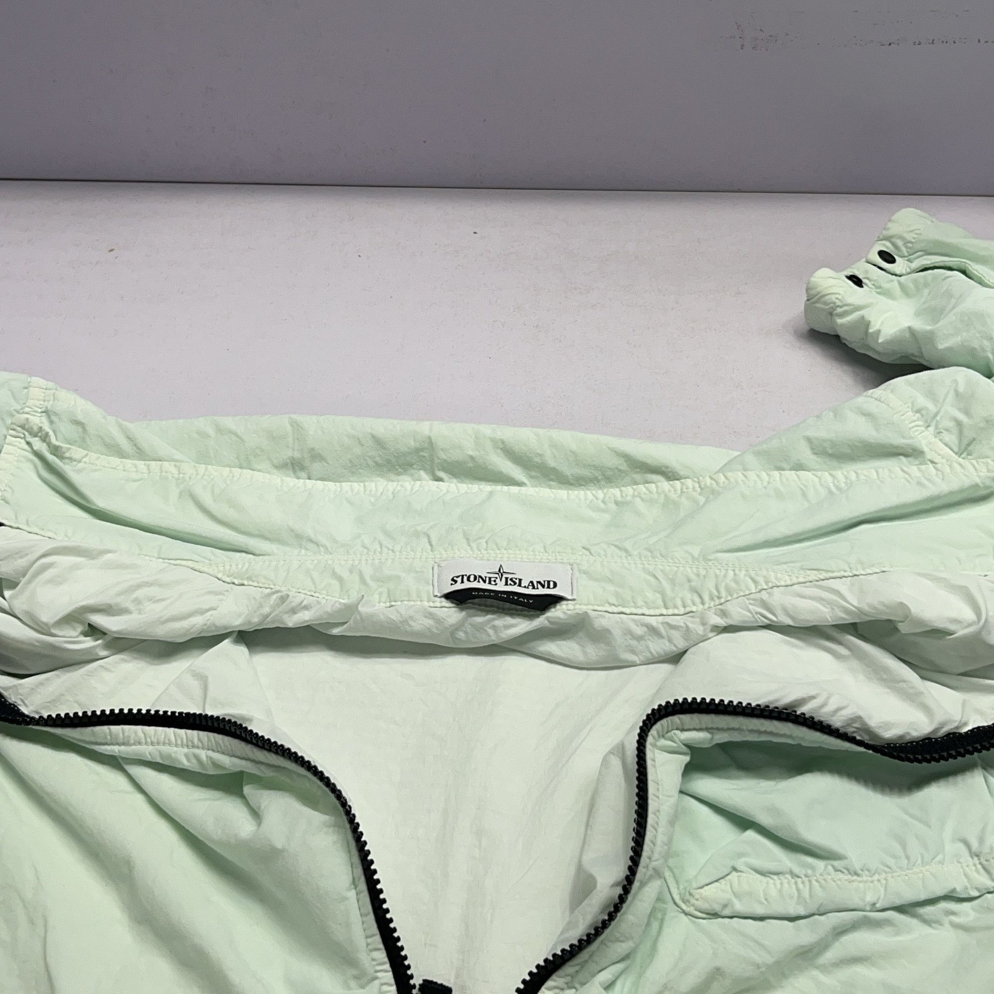 Stone Island Stone Island Mint Nylon Jacket Size XL Size US XL / EU 56 / 4 - 8 Thumbnail
