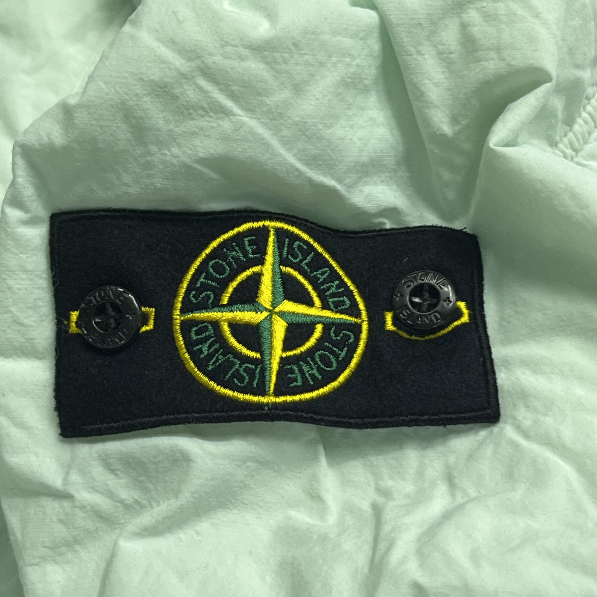 Stone Island Stone Island Mint Nylon Jacket Size XL Size US XL / EU 56 / 4 - 4 Thumbnail