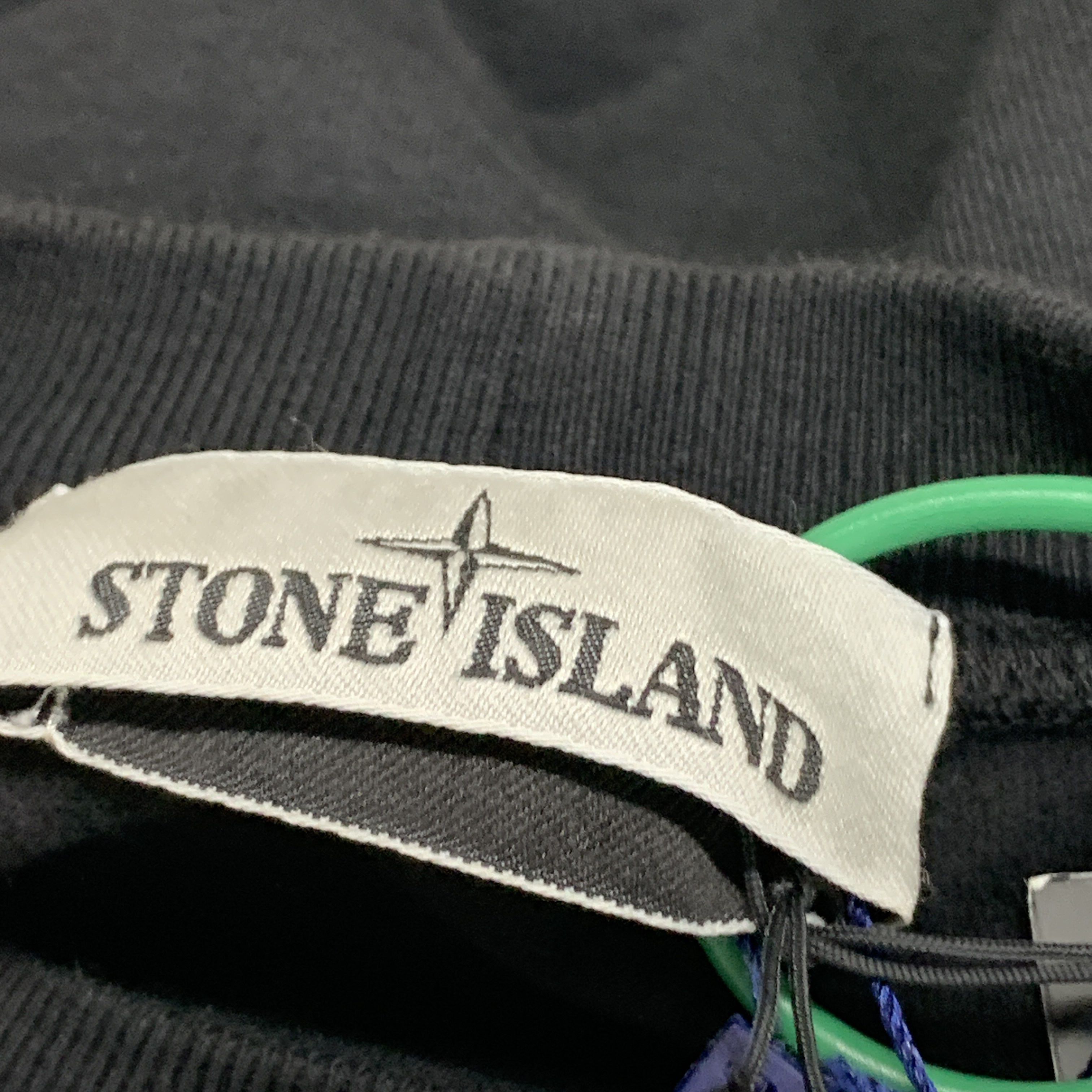 Stone Island Stone Island Patch Logo Sweatshirt Black Size M Size US M / EU 48-50 / 2 - 2 Thumbnail