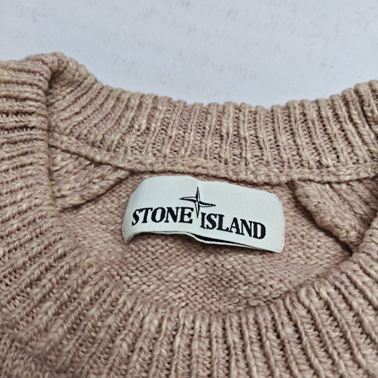 Stone Island Stone Island Mottled Knit Sweater Size XL Size US XL / EU 56 / 4 - 5 Thumbnail
