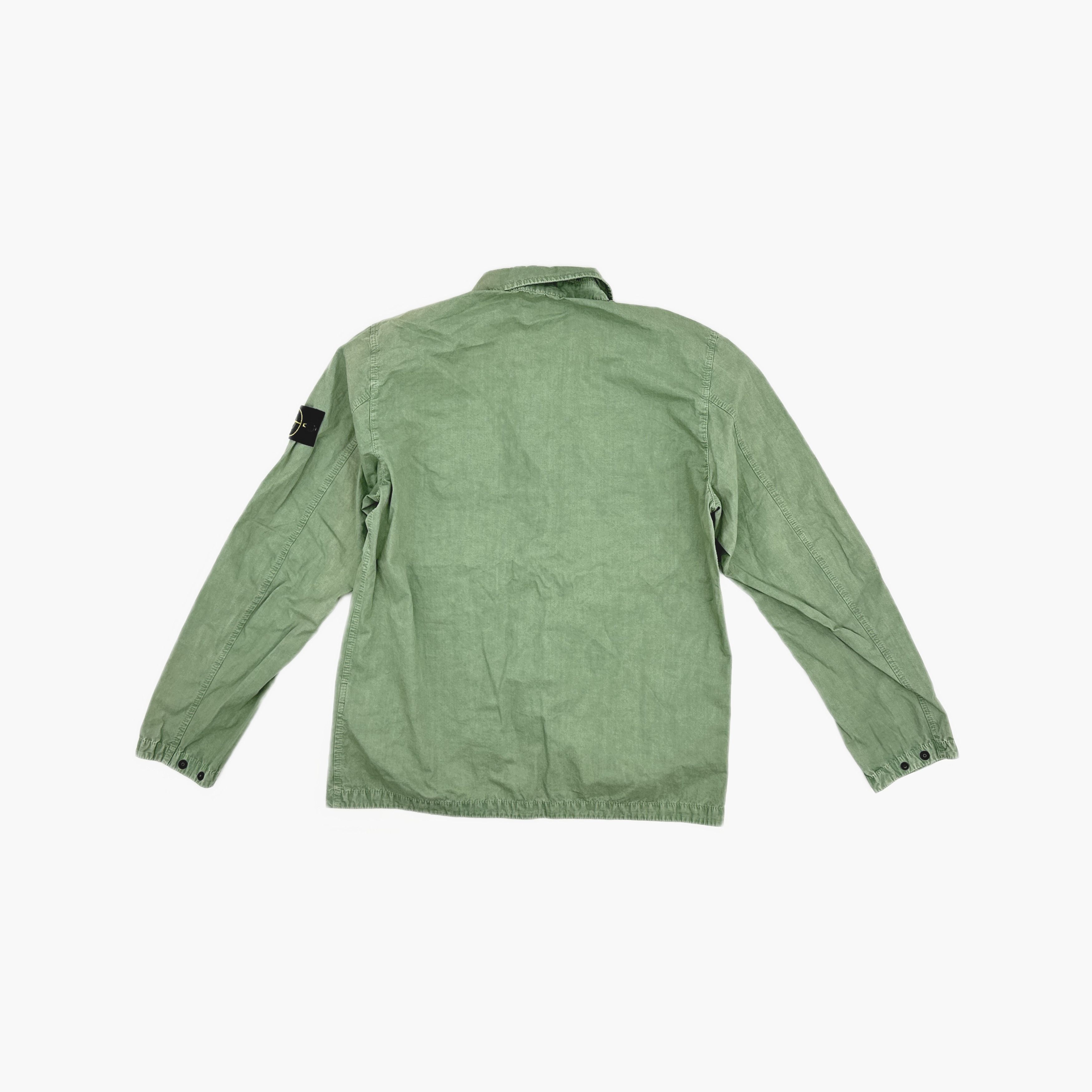Stone Island Stone Island Garment Dyed Overshirt Size M Size US M / EU 48-50 / 2 - 2 Thumbnail