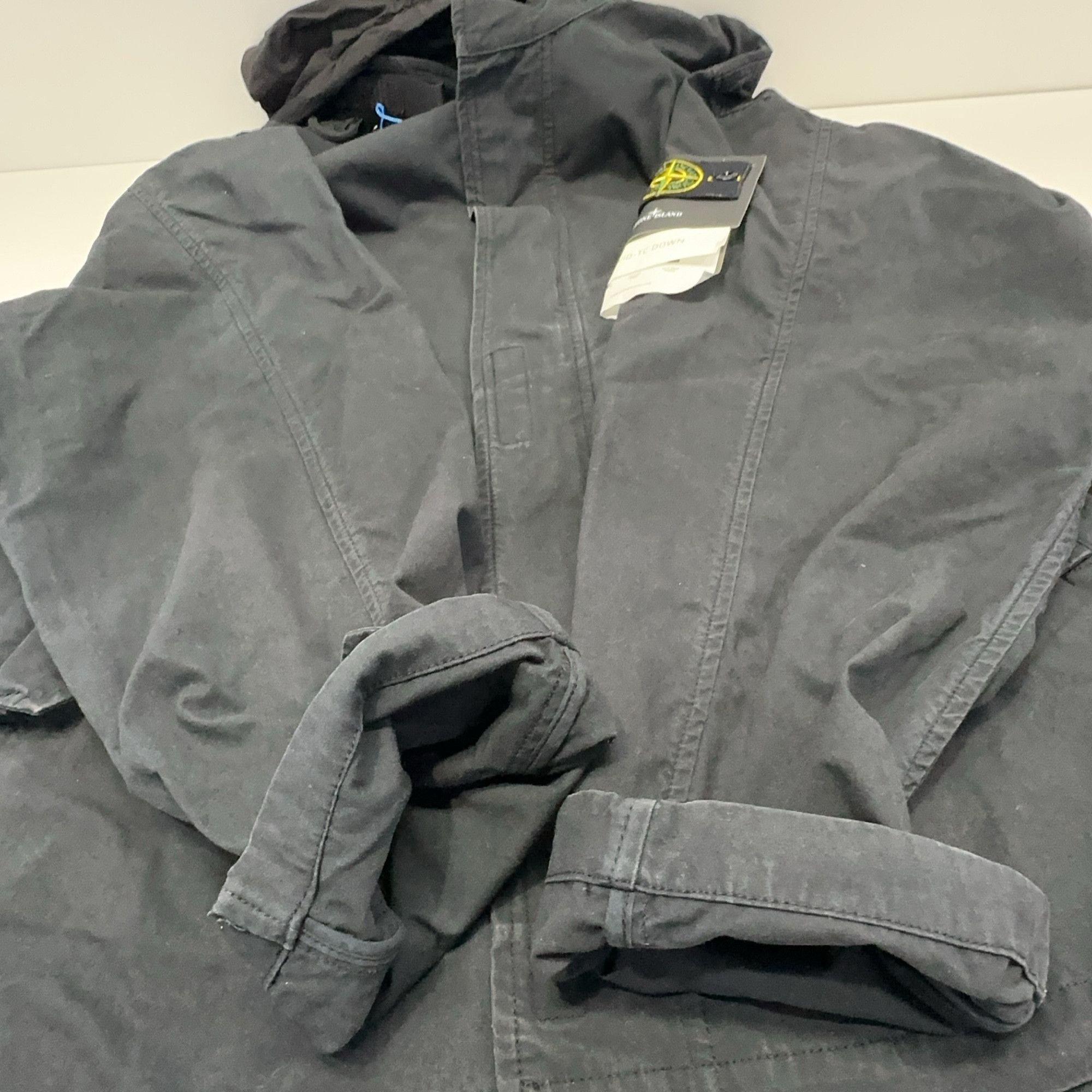 Stone Island × Supreme Supreme x Stone Island Hooded Jacket Black Size S Size US S / EU 44-46 / 1 - 17 Thumbnail