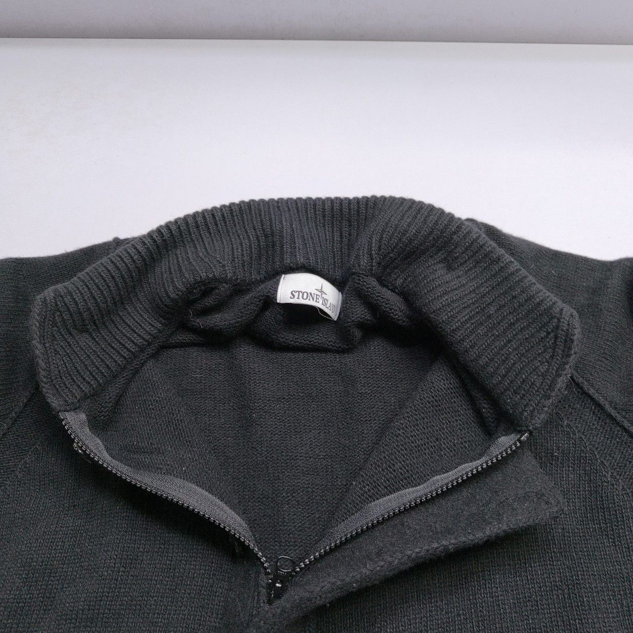 Stone Island Stone Island Black Buttoned Knit Sweater Size XL Size US XL / EU 56 / 4 - 9 Thumbnail