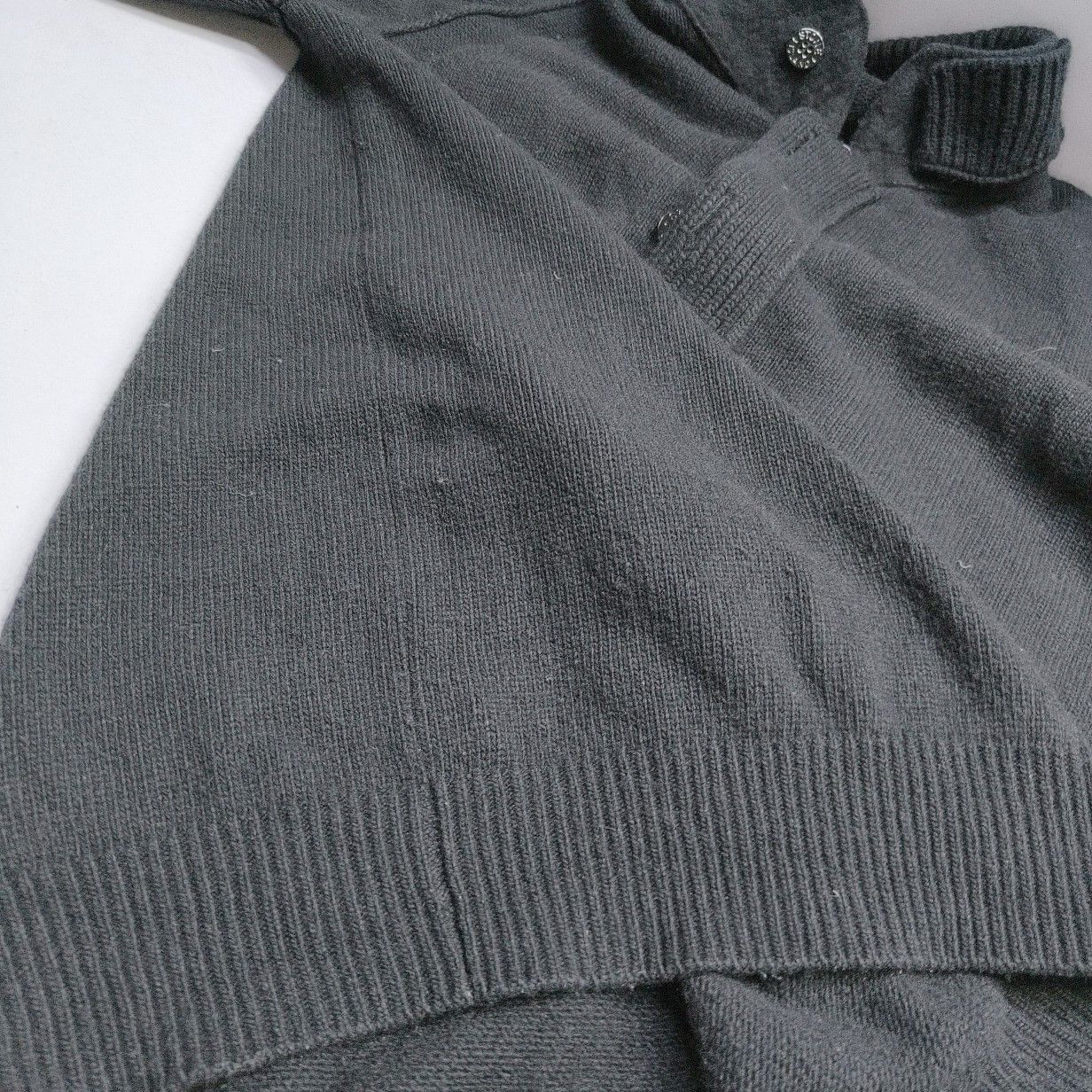 Stone Island Stone Island Black Buttoned Knit Sweater Size XL Size US XL / EU 56 / 4 - 19 Thumbnail