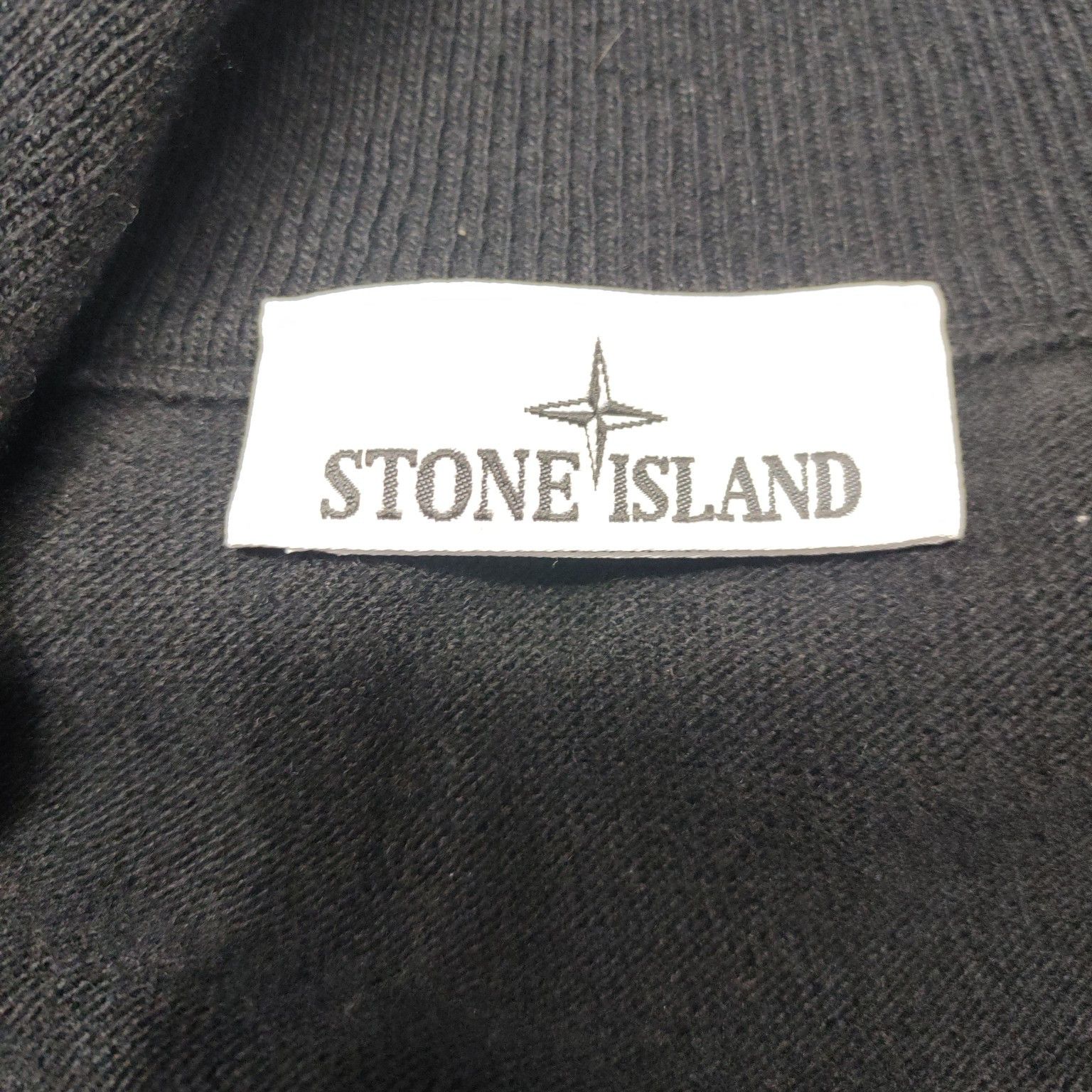 Stone Island Stone Island Zip-Up Wool Sweater Black Size M Size US M / EU 48-50 / 2 - 3 Thumbnail