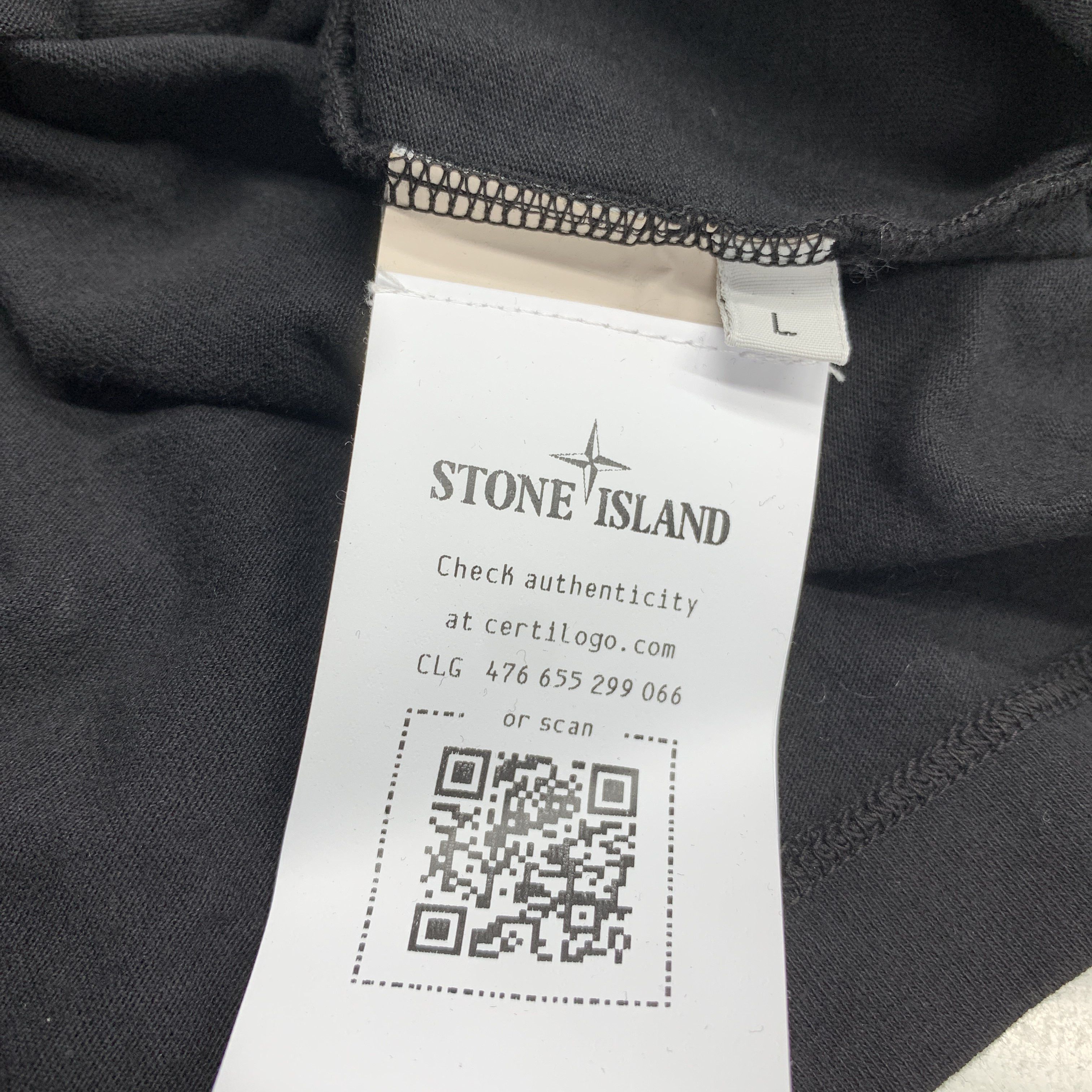 Stone Island Stone Island Logo Print T-Shirt Size L Size US L / EU 52-54 / 3 - 3 Thumbnail