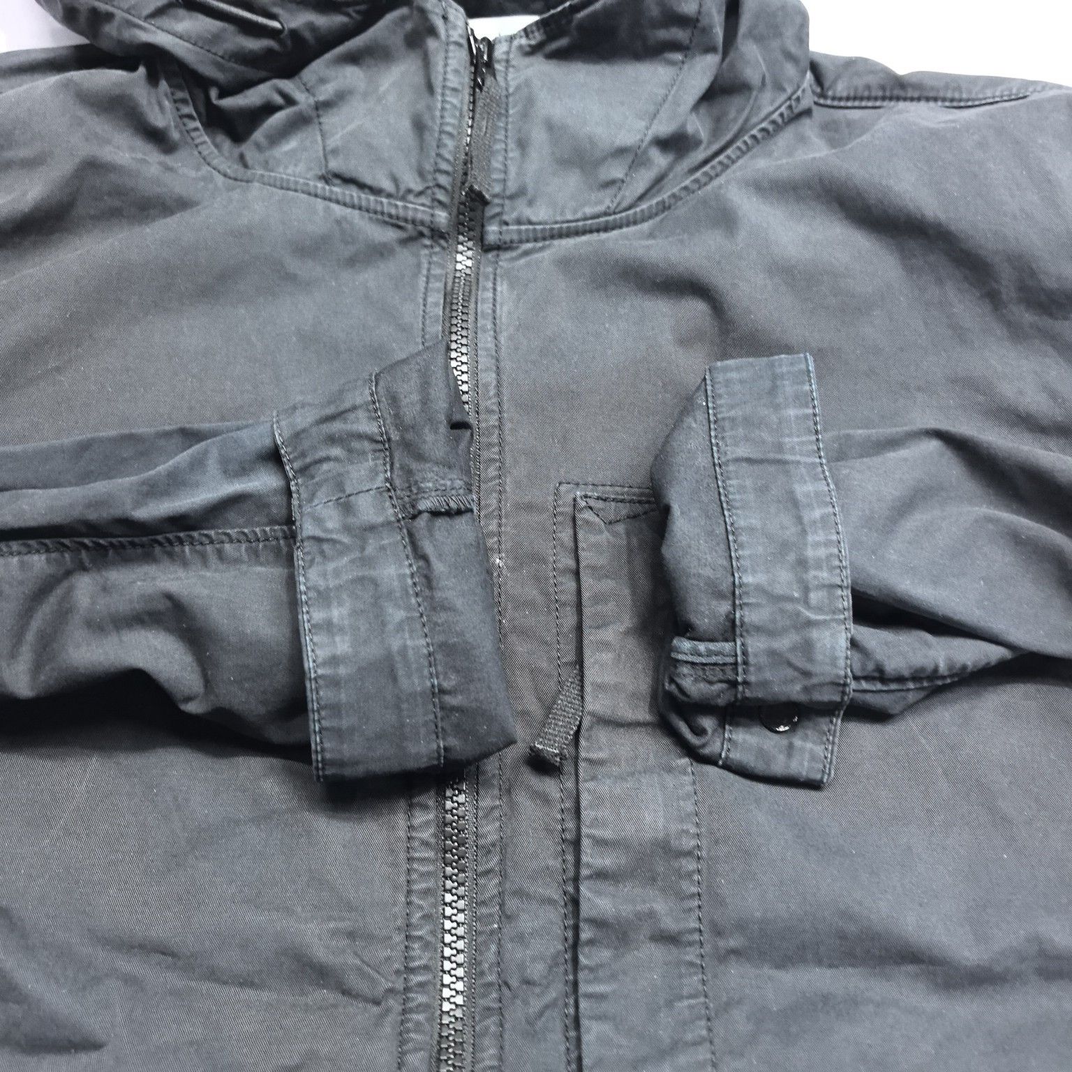 Stone Island Stone Island Hooded Zip Up Jacket Size L Size US L / EU 52-54 / 3 - 14 Thumbnail