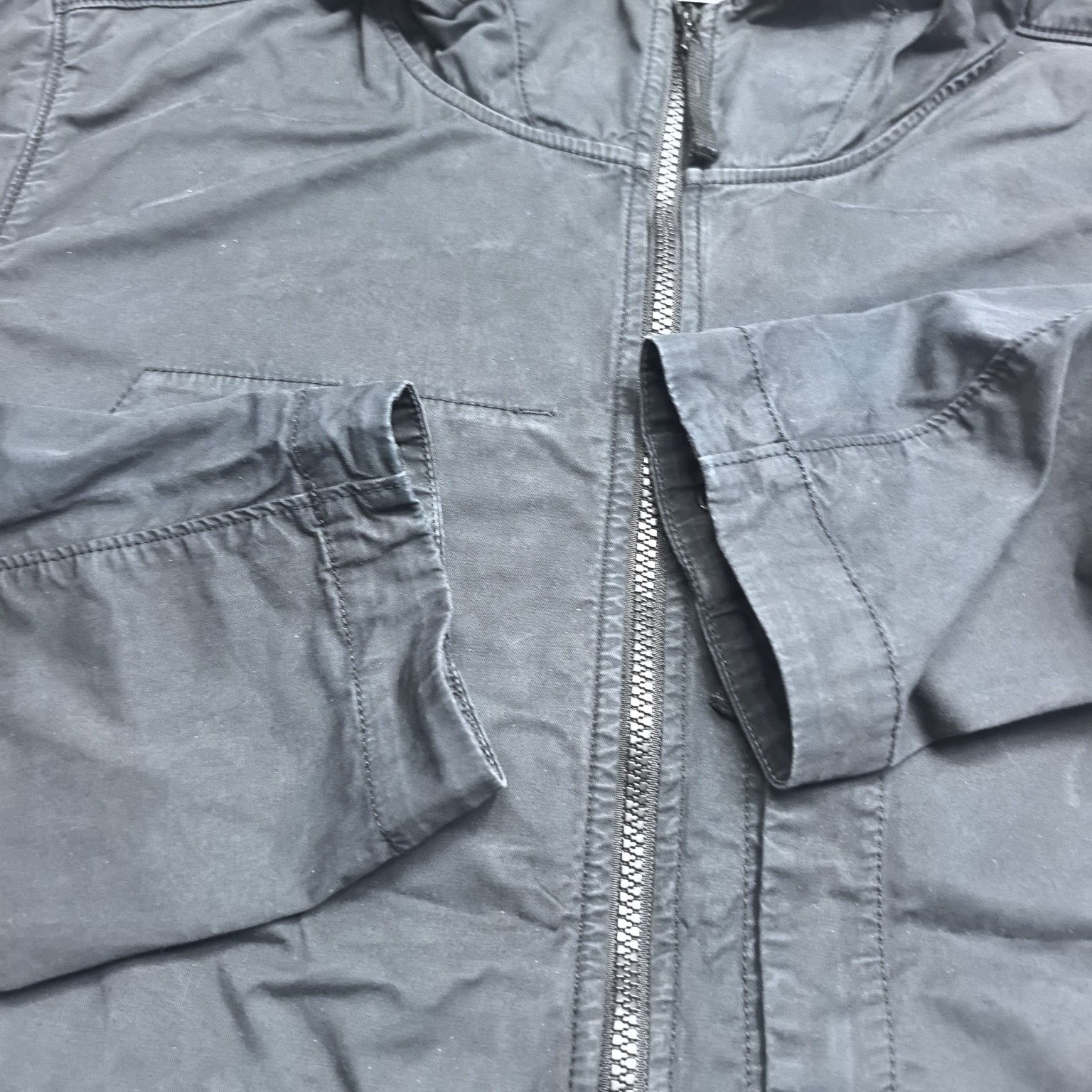 Stone Island Stone Island Hooded Zip Up Jacket Size L Size US L / EU 52-54 / 3 - 16 Thumbnail