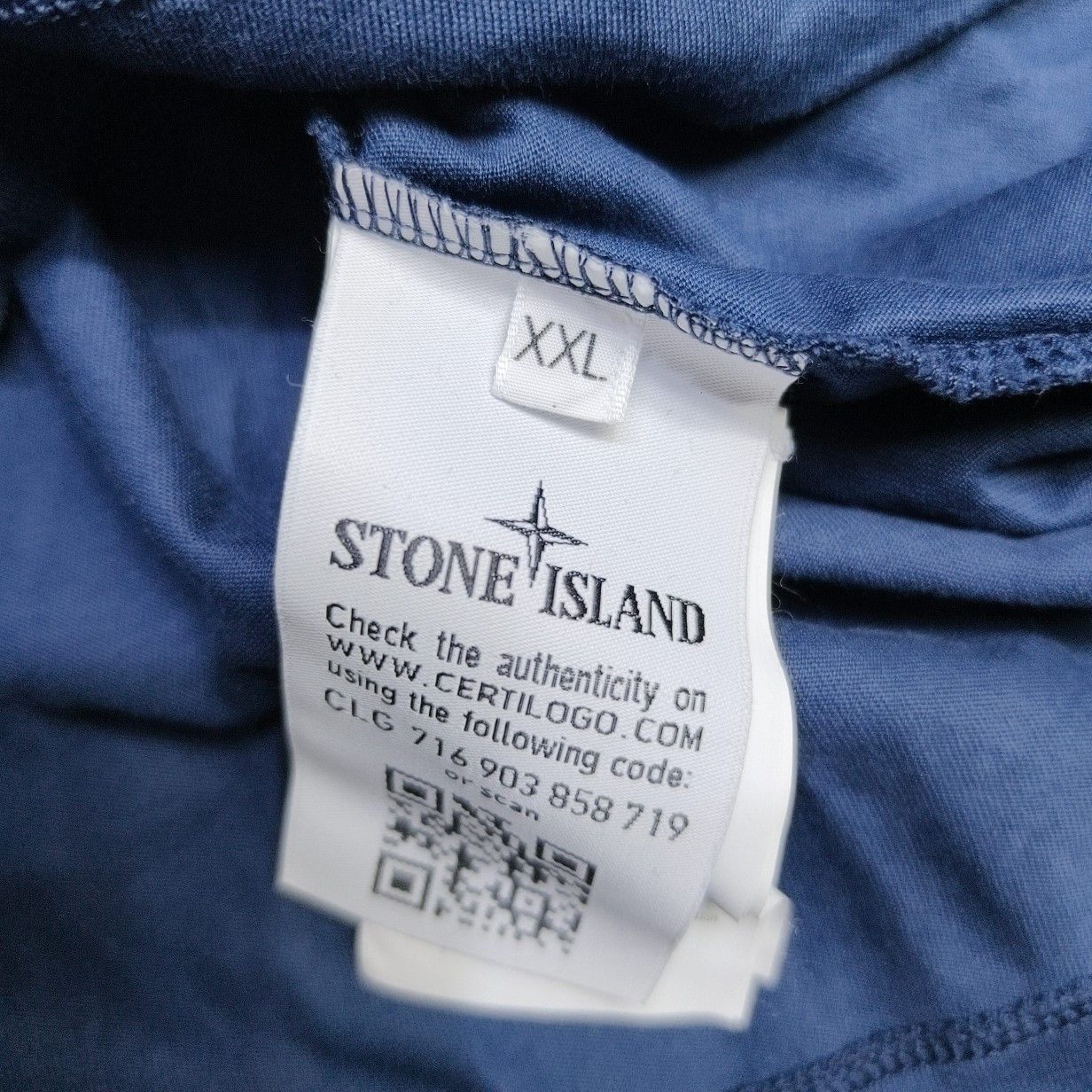 Stone Island Stone Island Patch Logo T-Shirt Size XXL Size US XXL / EU 58 / 5 - 7 Thumbnail