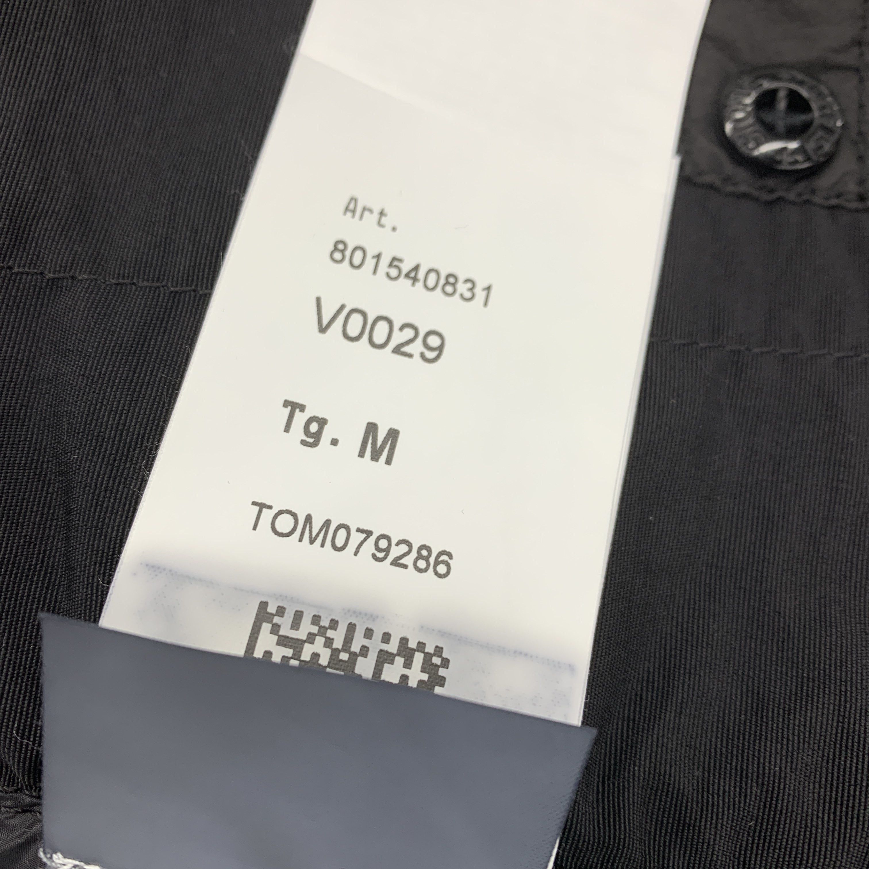 Stone Island Stone Island Quilted Button Up Jacket Black Size M Size US M / EU 48-50 / 2 - 5 Thumbnail