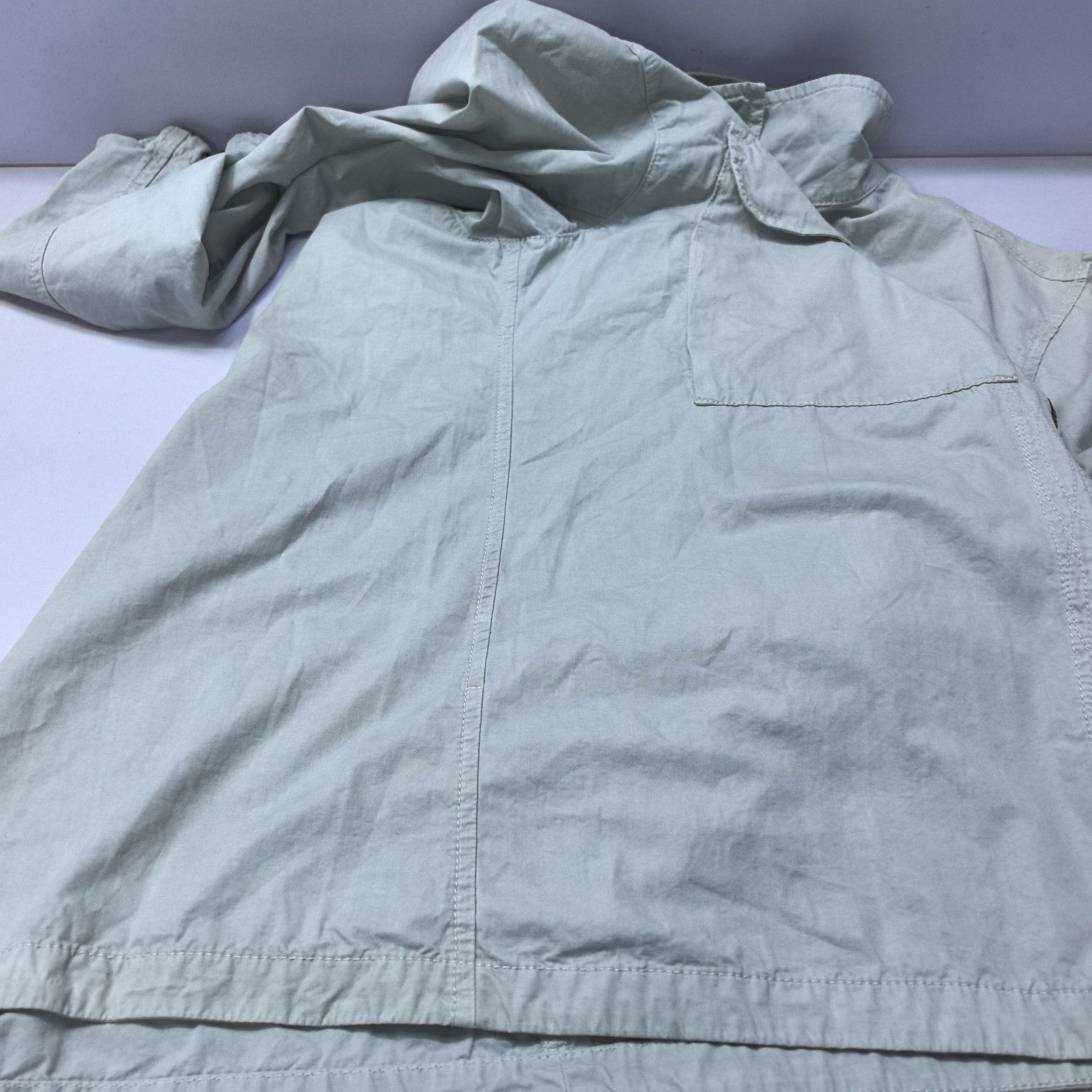 Stone Island Stone Island Pearl Gray Overshirt Size L Size US L / EU 52-54 / 3 - 15 Thumbnail