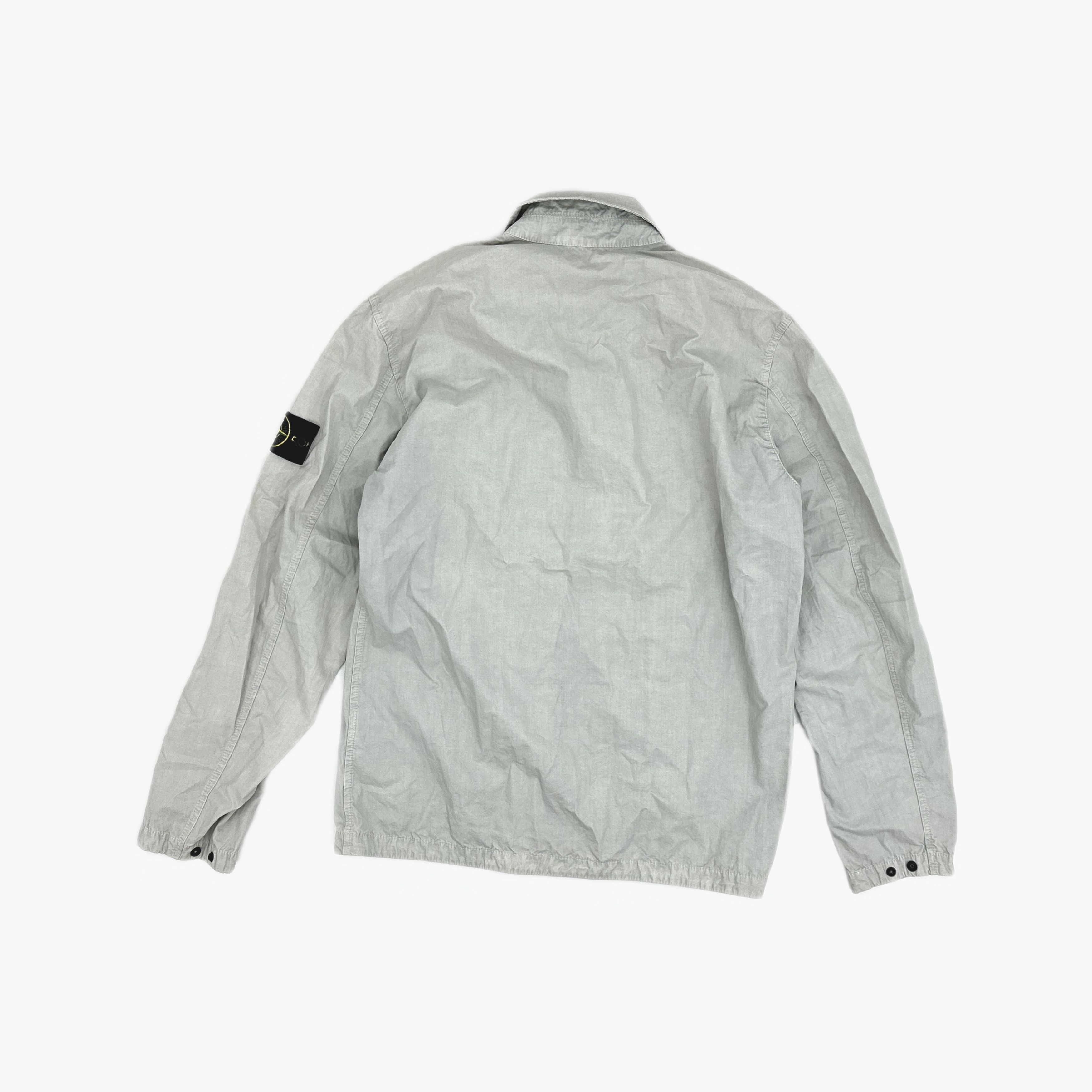 Stone Island Stone Island Pearl Gray Overshirt Size L Size US L / EU 52-54 / 3 - 2 Thumbnail