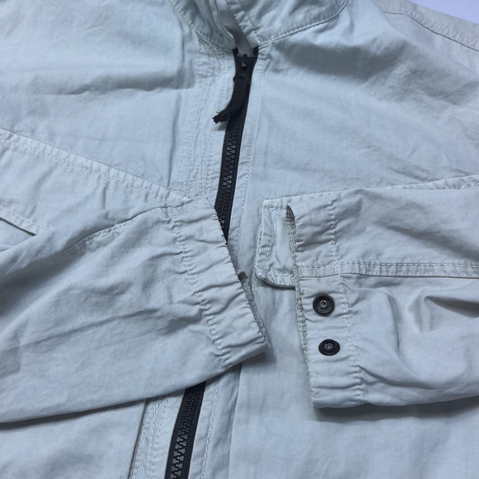Stone Island Stone Island Pearl Gray Overshirt Size L Size US L / EU 52-54 / 3 - 12 Thumbnail