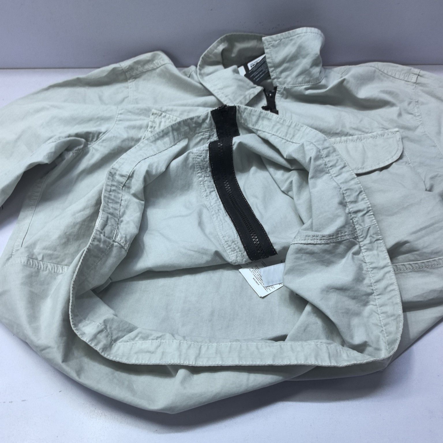 Stone Island Stone Island Pearl Gray Overshirt Size L Size US L / EU 52-54 / 3 - 14 Thumbnail
