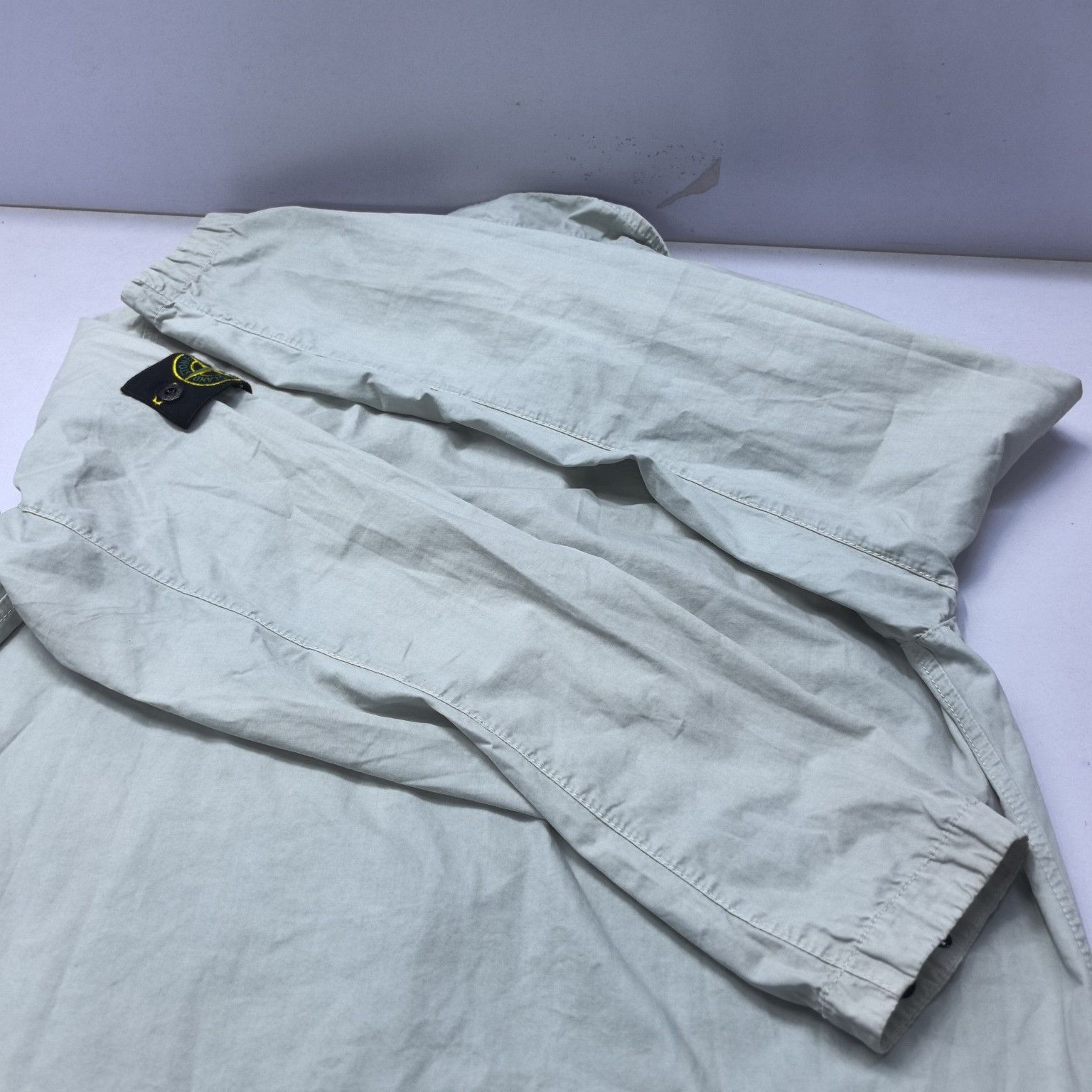 Stone Island Stone Island Pearl Gray Overshirt Size L Size US L / EU 52-54 / 3 - 19 Thumbnail